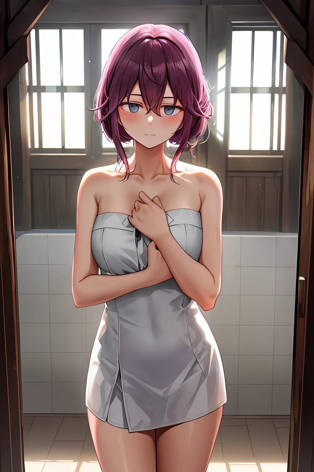 Shyness closes your eyes