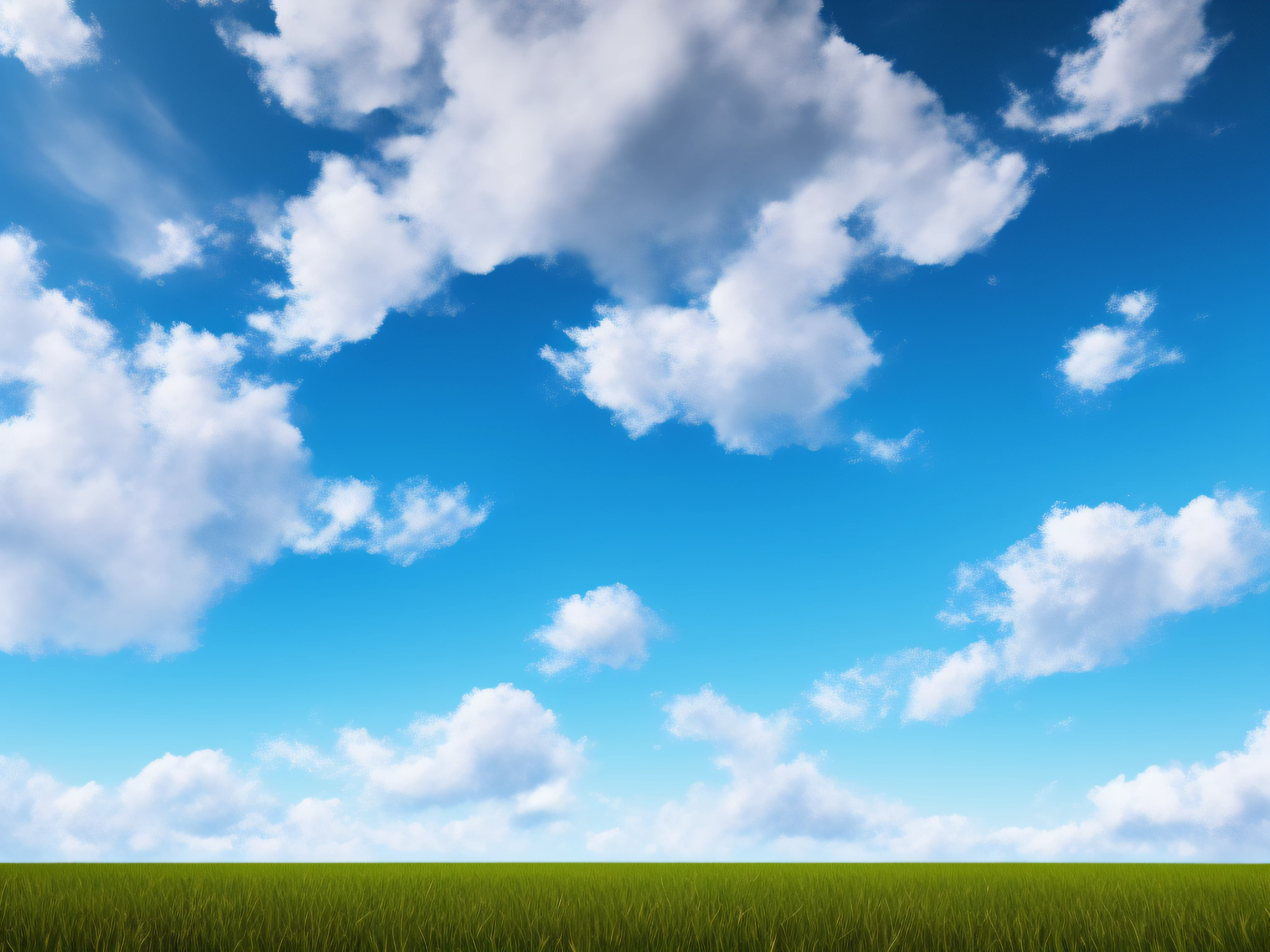 blue sky, white clouds, dynamic, 16K, photorealistic