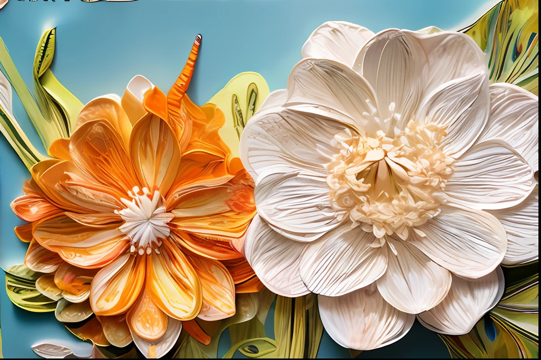 Best quality, masterpiece, ultra high res, (photo realistic:1.4), surrealism, dream-like,
Stephanotis blossom, ((abstract  art)),
Embroidery,
