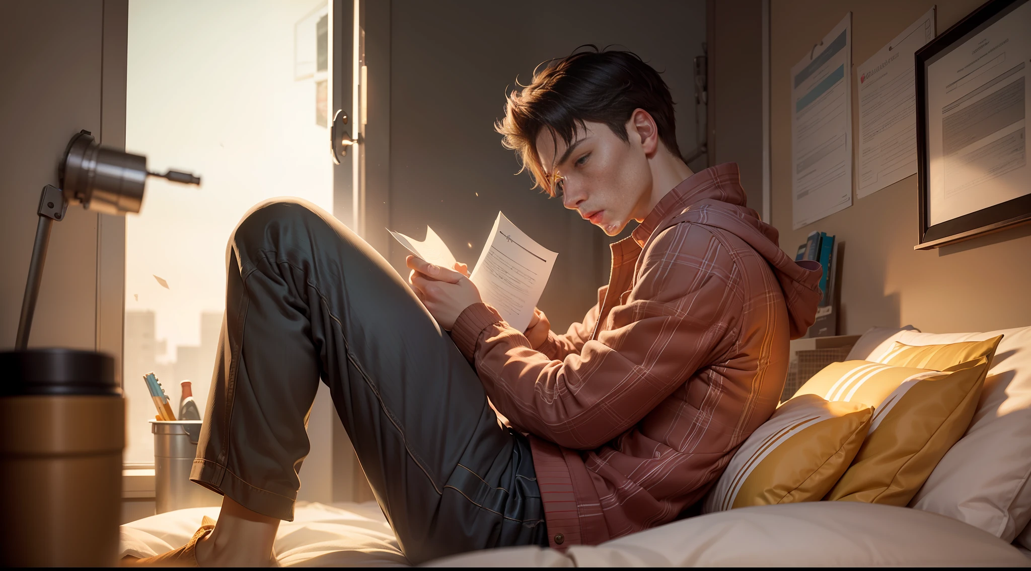 In the wee hours of the morning, a young man lay in bed, on the verge of an all-ht collapse, I felt anxious and emotionally broken, clutching a list of supplies in my hand