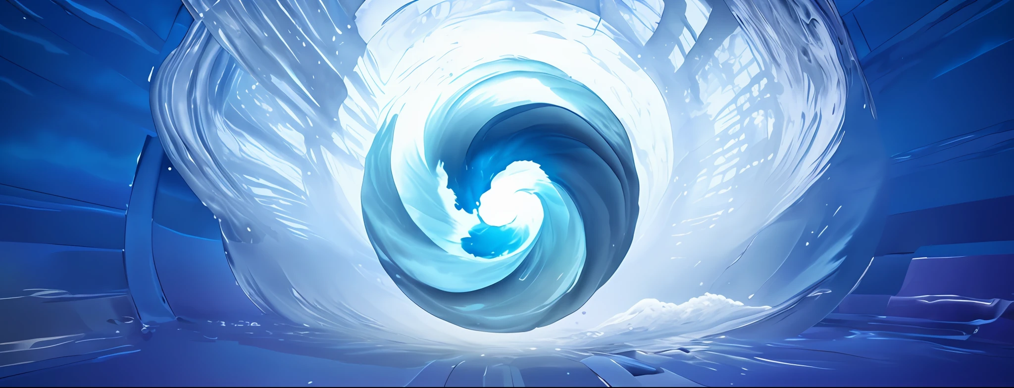 Gorgeous watercolor with a blue and white abstract background with spiral, Unity Engine, Unreal Engine, Fluid Simulation, Azure, Unreal Engine 4, Water Core, Unreal Engine 5, Unreal Engine 5, Freeze Engine, Portal, Reality Engine, Hydrodynamic Water Vortex, Tube Wave, Infinity Wave, Video, Fluid, Stunning Graphics, Wave