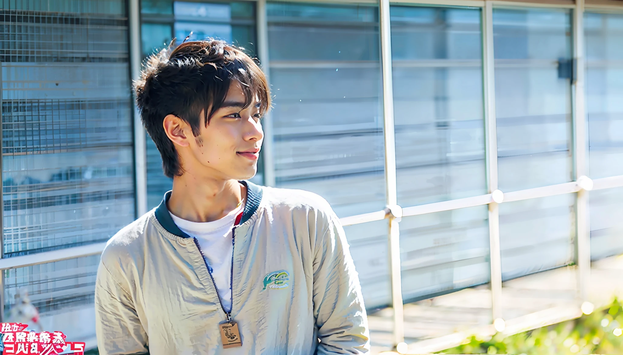 Male college student in Japan