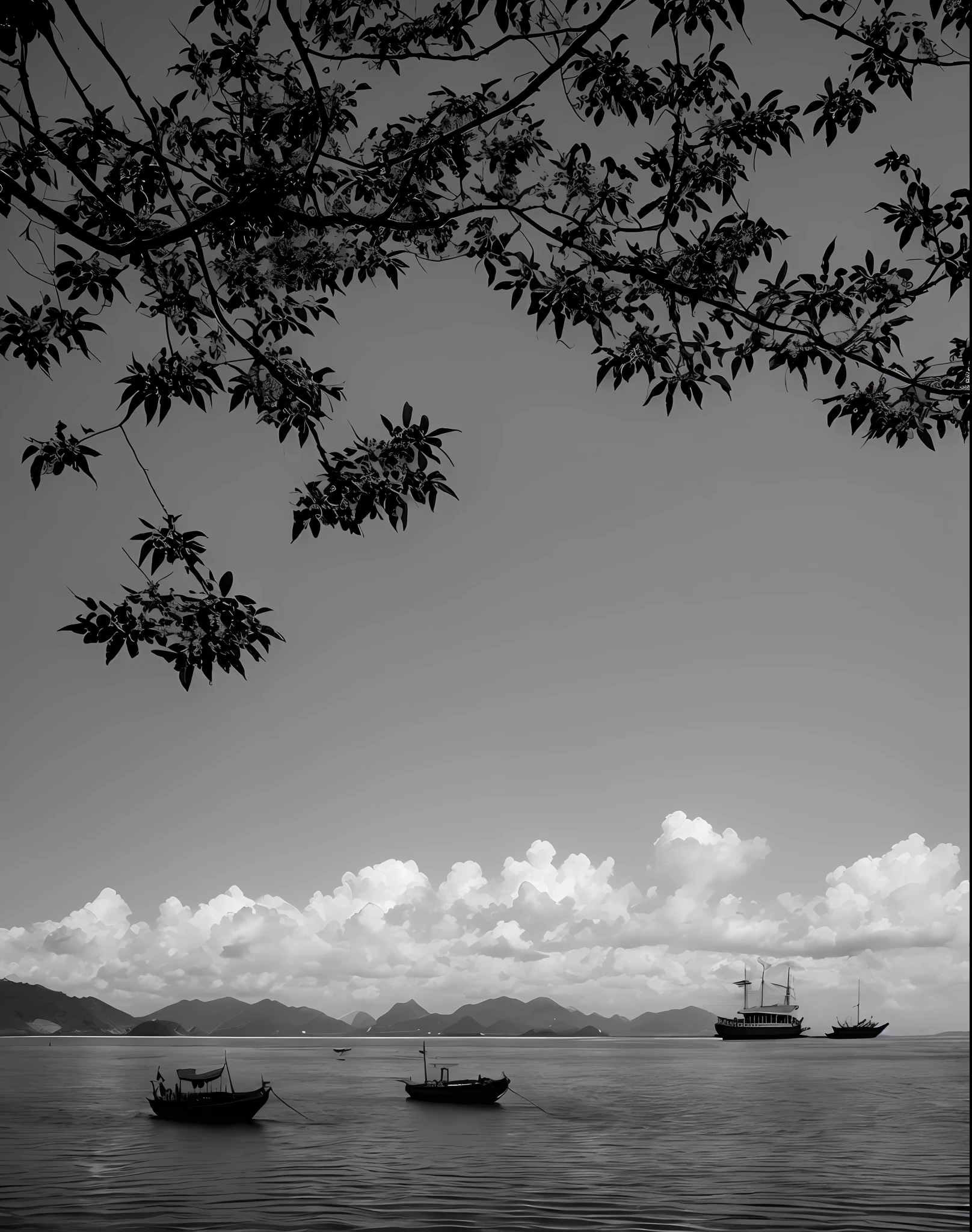 Fan ho bw style