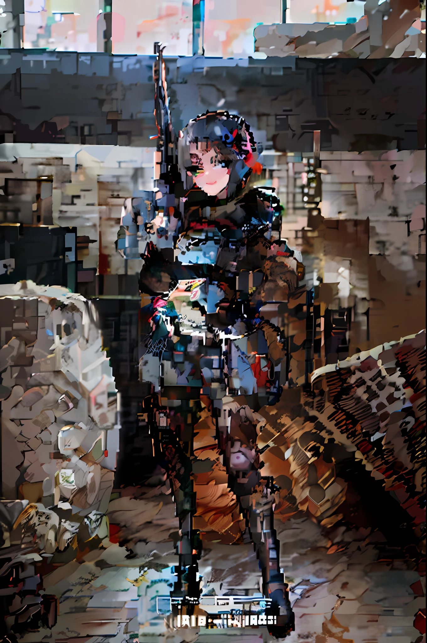 there is a woman in a short skirt holding a gun, inspired by Leng Mei, m4 sopmod ii girls frontline, anime girl cosplay, cosplay photo, girls frontline style, cosplay, anime cosplay, female cyberpunk anime girl, taken with canon 5d mk4, as overwatch character, from girls frontline, cyberpunk 2 0 y. o model girl, professional cosplay