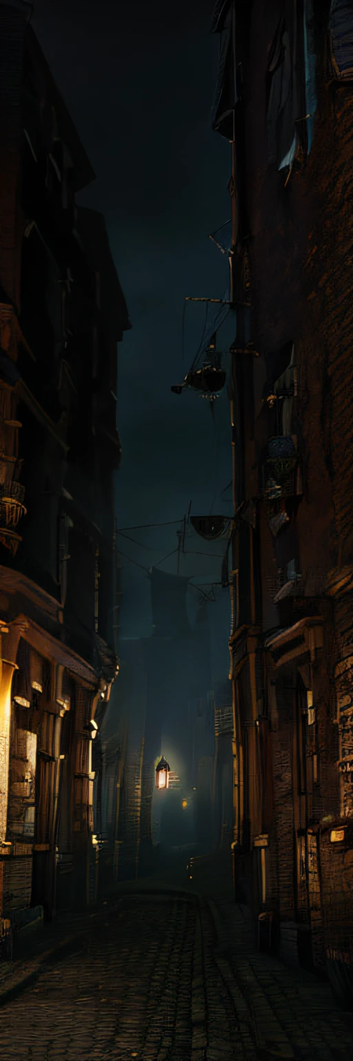 20th century London, Victorian, Sherlock Holmes, Jack the Ripper, landscape RAW photos, detail, photorealistic, ultra-realistic photos, 8k UHD, DSLR, soft lighting, high quality, film grain, fujifilm XT3, (masterpiece), human POV, human eye level, masterpiece, highest quality, very elaborate CG Unity 8K wallpapers, oil paintings, Award-winning photography, bokeh, depth of field, HDR, bloom, chromatic aberration, photorealistic, very detail, art station, trending in CGSociety, complex, high detail, dramatic, art-by-mid-journey, volumetric lighting
