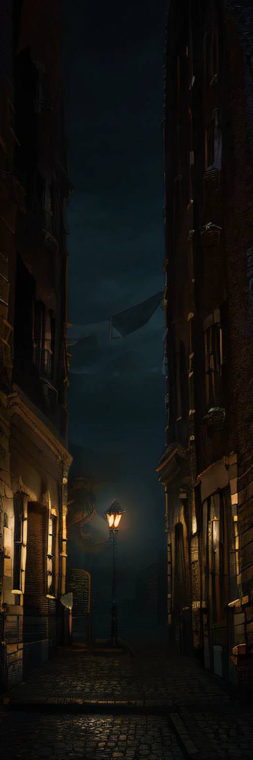 20th century London, Victorian, Sherlock Holmes, Jack the Ripper, landscape RAW photos, detail, photorealistic, ultra-realistic photos, 8k UHD, DSLR, soft lighting, high quality, film grain, fujifilm XT3, (masterpiece), human POV, human eye level, masterpiece, highest quality, very elaborate CG Unity 8K wallpapers, oil paintings, Award-winning photography, bokeh, depth of field, HDR, bloom, chromatic aberration, photorealistic, very detail, art station, trending in CGSociety, complex, high detail, dramatic, art-by-mid-journey, volumetric lighting