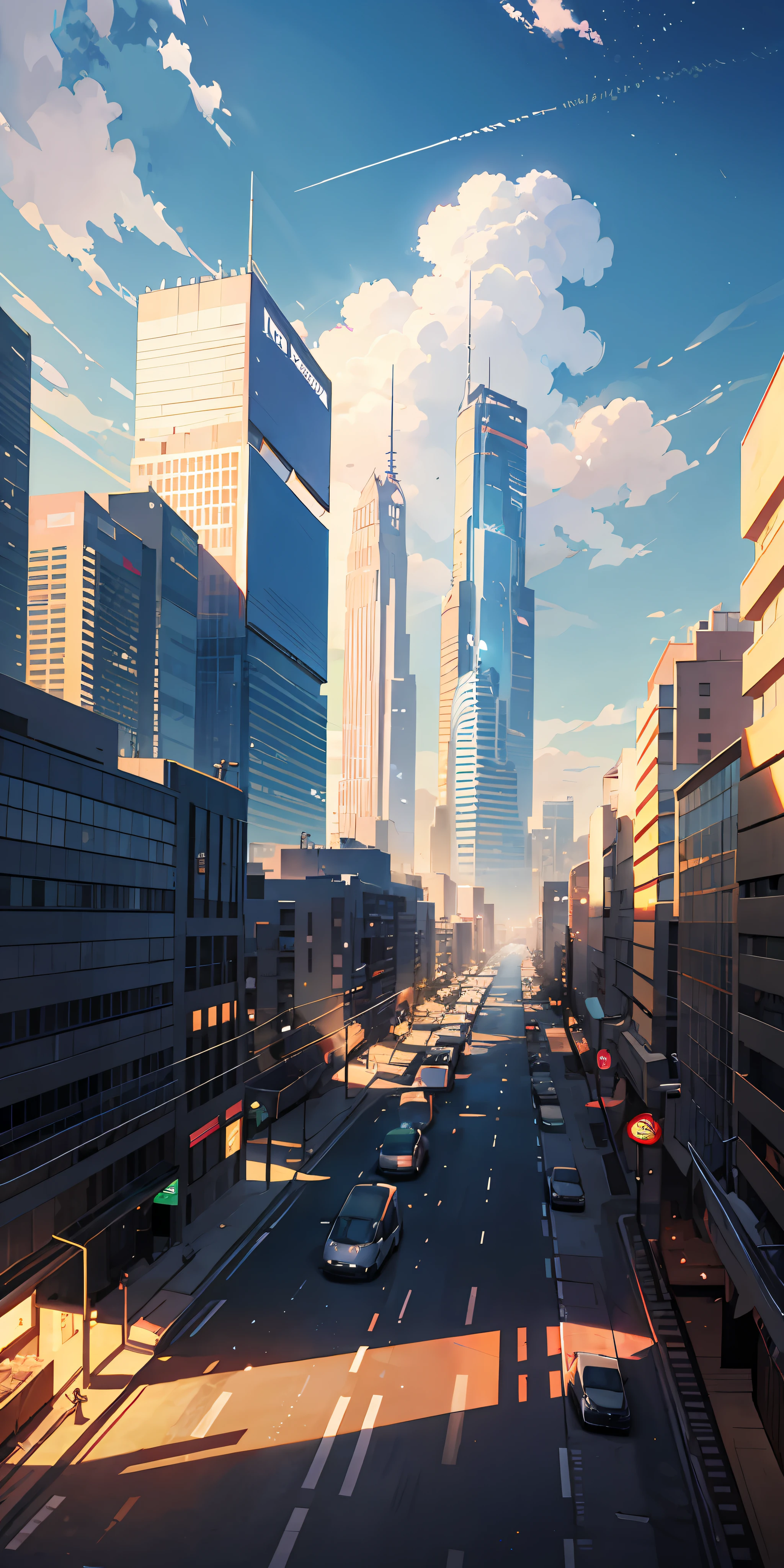 Summer, Makoto Shinkai's concept art, tumblr, magic realism, beautiful anime scenes, beautiful skies. by makoto shinkai, ( ( makoto shinkai ) ), anime background art, anime backgrounds, Makoto Shinkai's style, anime movie backgrounds, galaxy express, --v6
