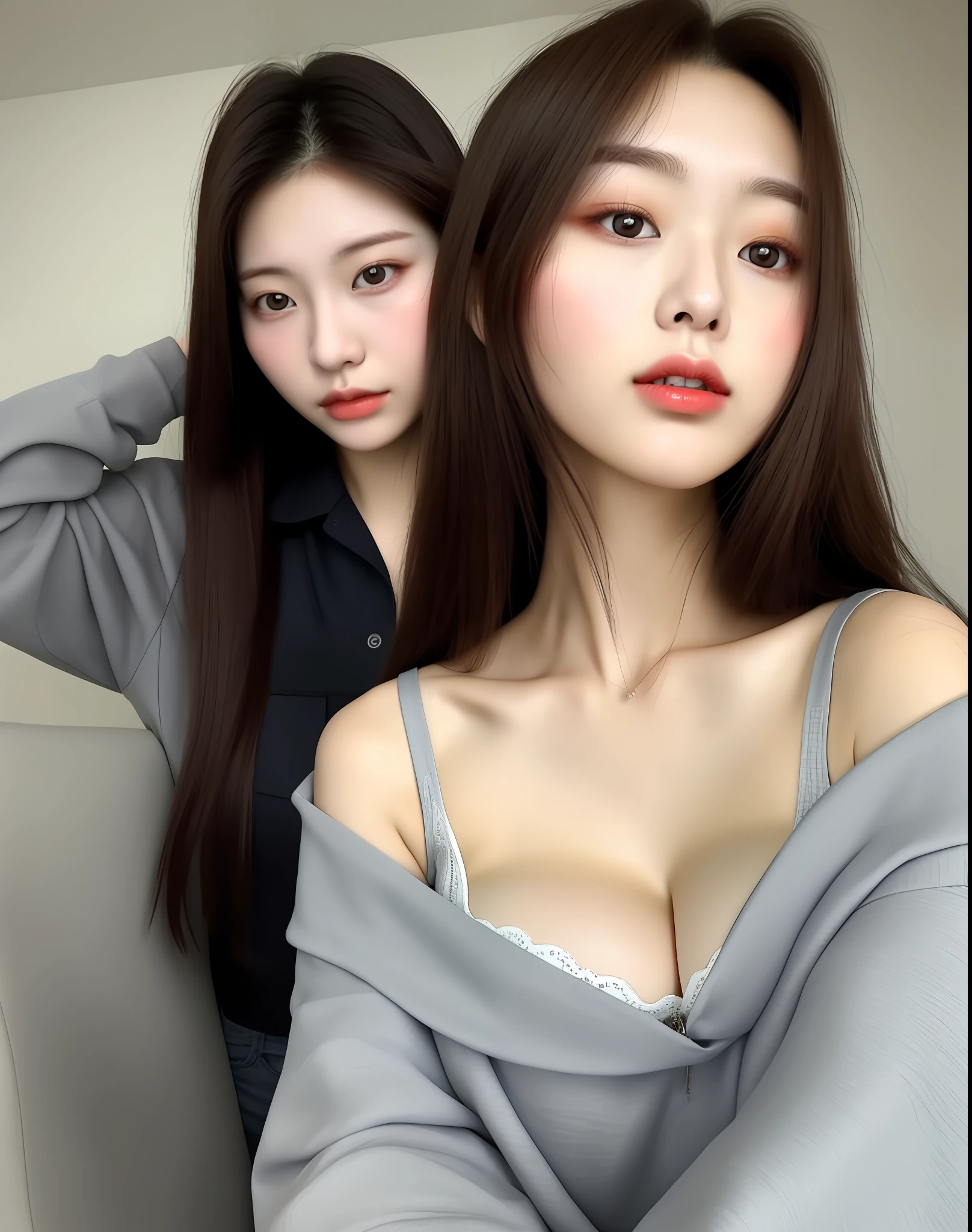 Korean girl, 2 2 years old, big breasts