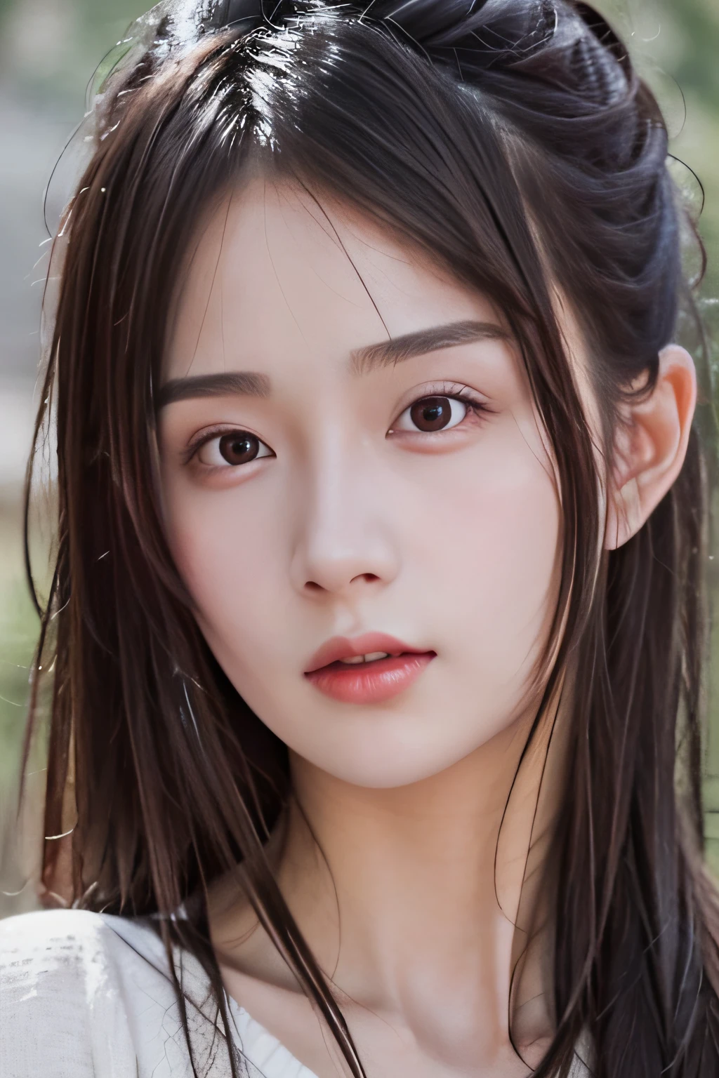(8K, Best Quality, Masterpiece: 1.2), (Realistic, Realistic, Photorealistic: 1.37), Ultra Detail, 1 Girl,
Beautiful delicate eyes, beautiful delicate nose, HD