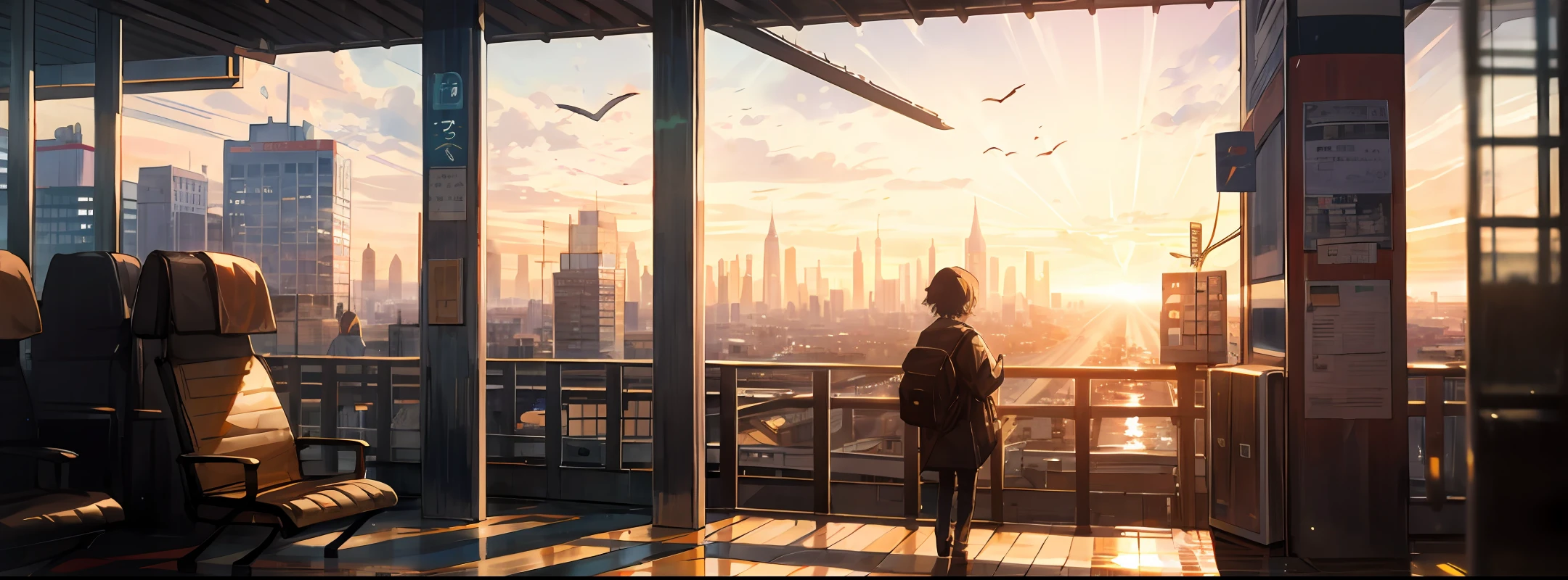 City, Dawn, Departure