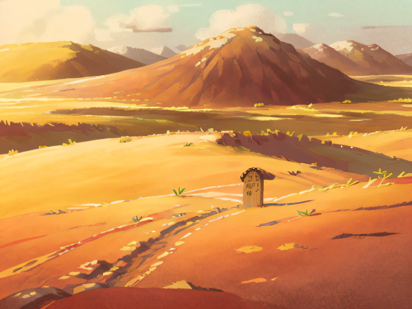 A desert