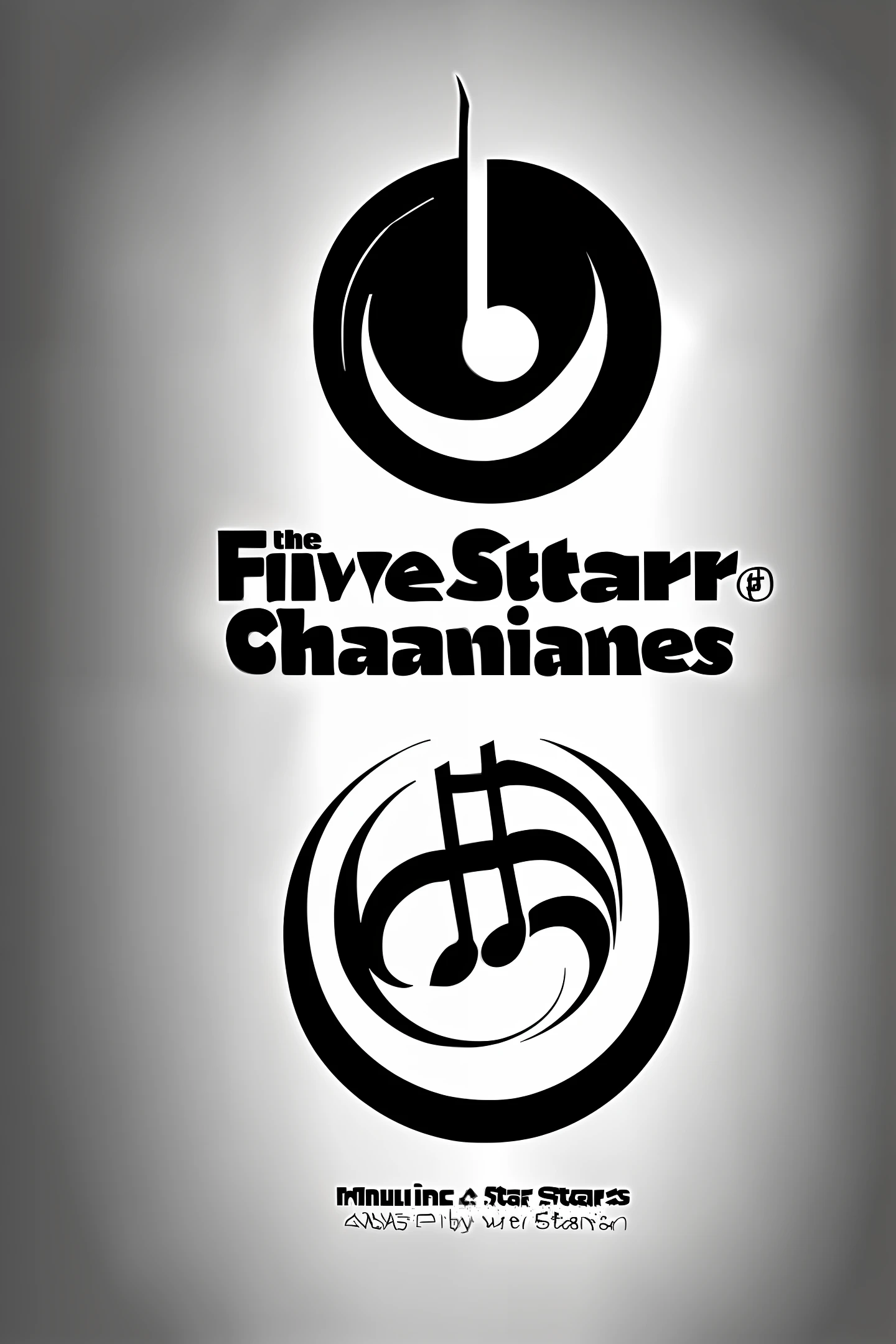 Create a logo for a music channel called Five Stars in Italian