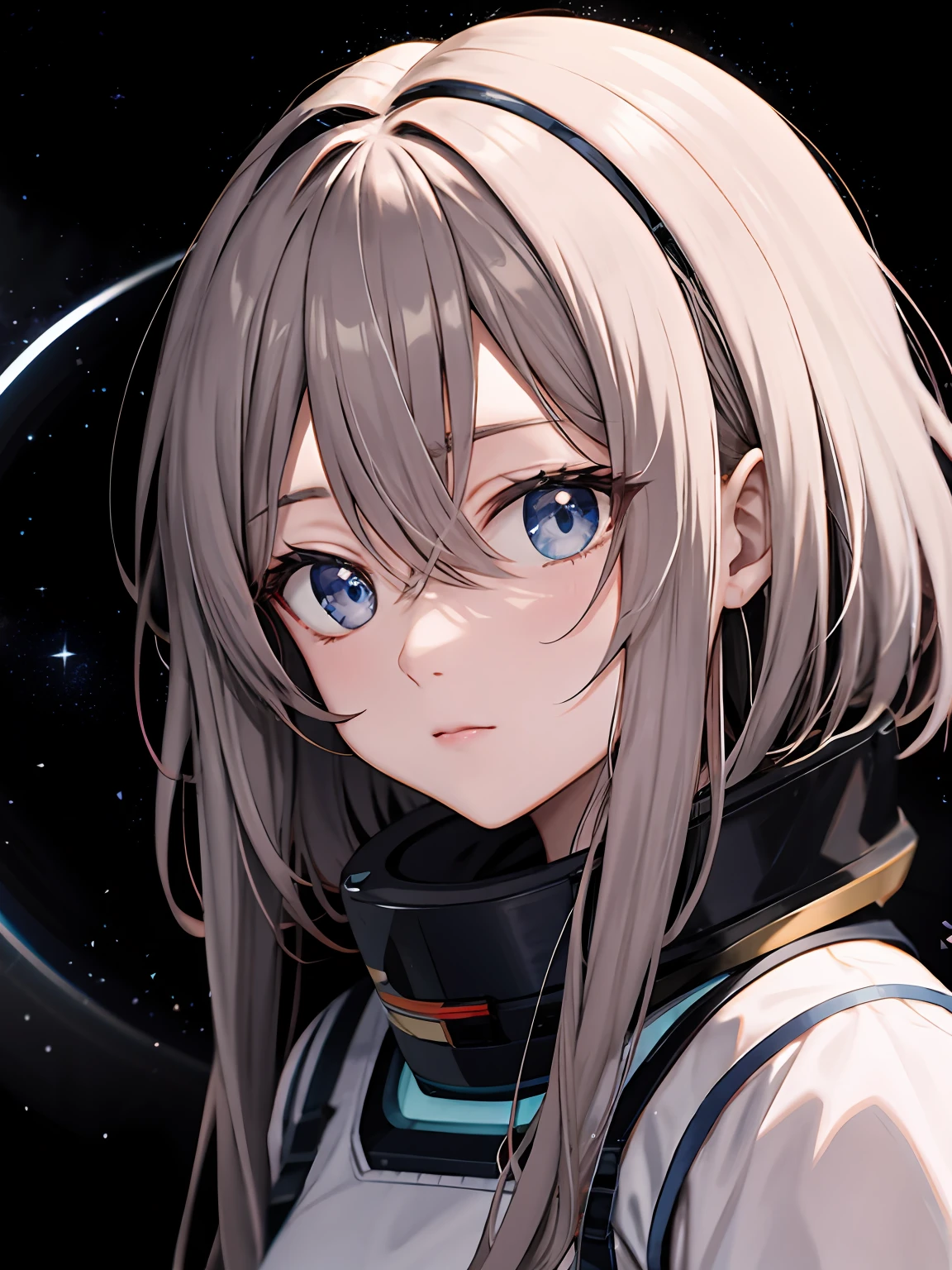 masterpiece, best quality, (galaxy:1.000), (night sky:1.000), (shooting star:1.000), (space:1.000), (star \(sky\):1.000), (starry sky:1.000), (starry sky print:1.000), (constellation:1.000), (milky way:1.000), (night:0.999), (sky:0.998), (earth \(planet\):0.996), (planet:0.994), (light particles:0.992), (solo:0.992), (aurora:0.987), (starry background:0.955), (astronaut:0.886), (close-up:0.883), (looking at viewer:0.799), (snowing:0.790), (white hair:0.720), (blue eyes:0.674), (bangs:0.669), (1girl:0.667), (face:0.656), (halftone:0.646), (hair between eyes:0.642), (star \(symbol\):0.623), (eyelashes:0.620), (fireworks:0.605), (moon:0.597), (long hair:0.573), (halftone background:0.547), (crescent moon:0.531), (expressionless:0.471), (space helmet:0.462), (heart:0.379), (floating hair:0.374), (full moon:0.368), dark,