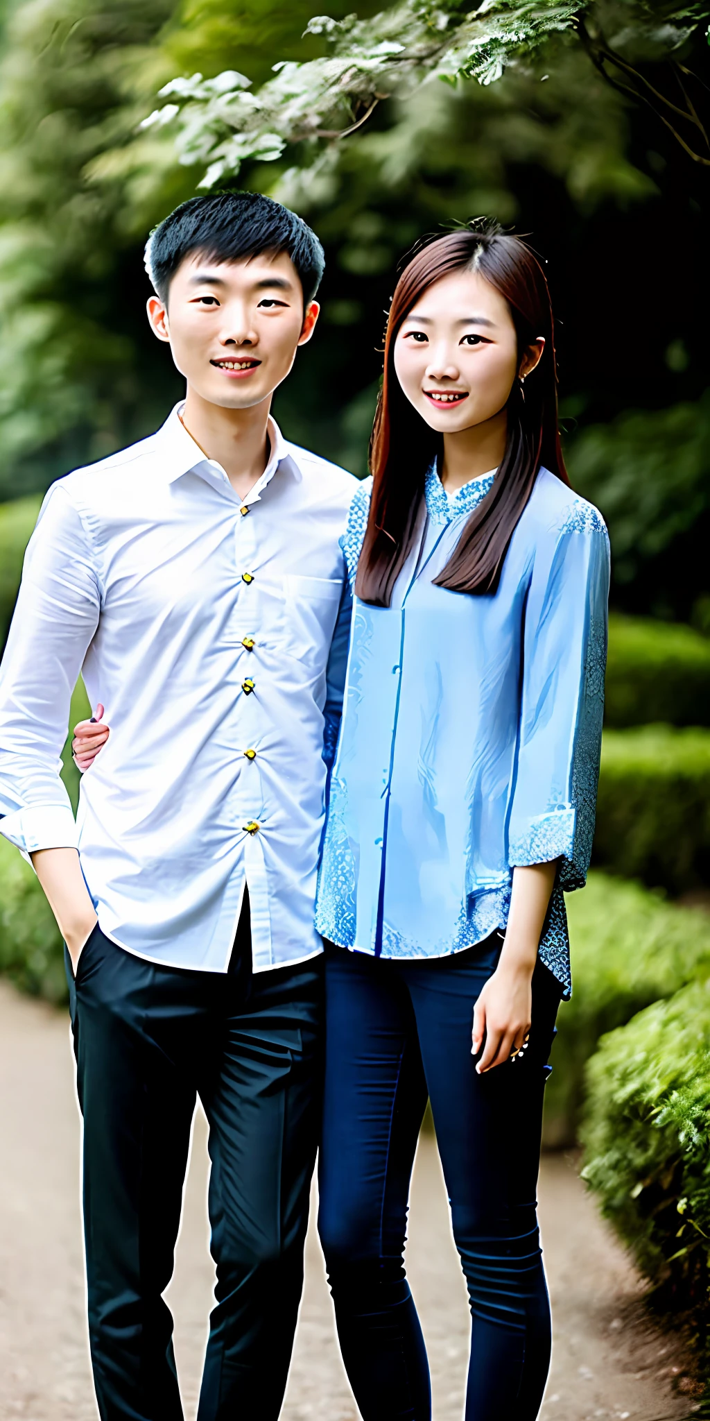 Chinese young couple