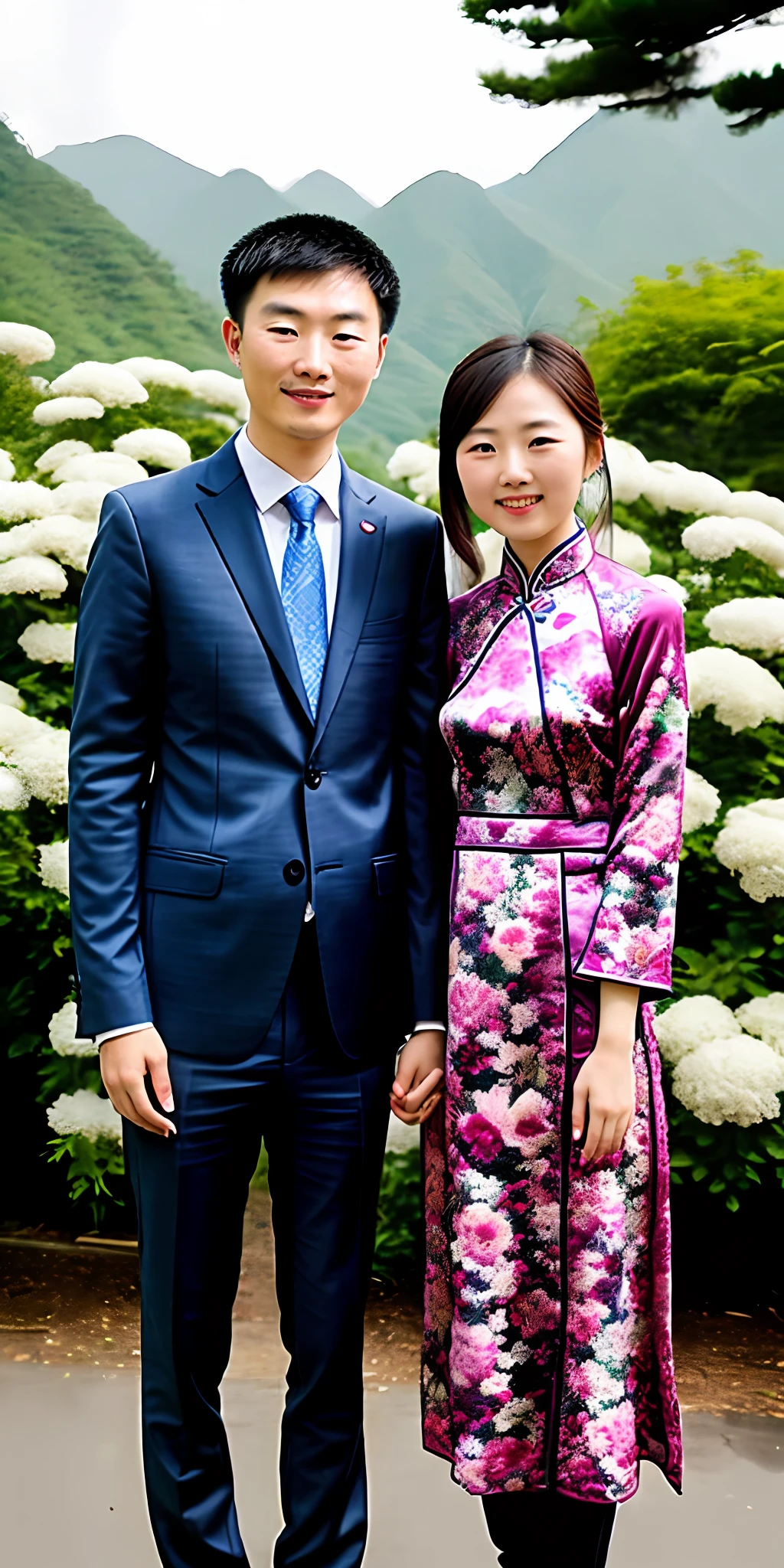 Chinese young couple