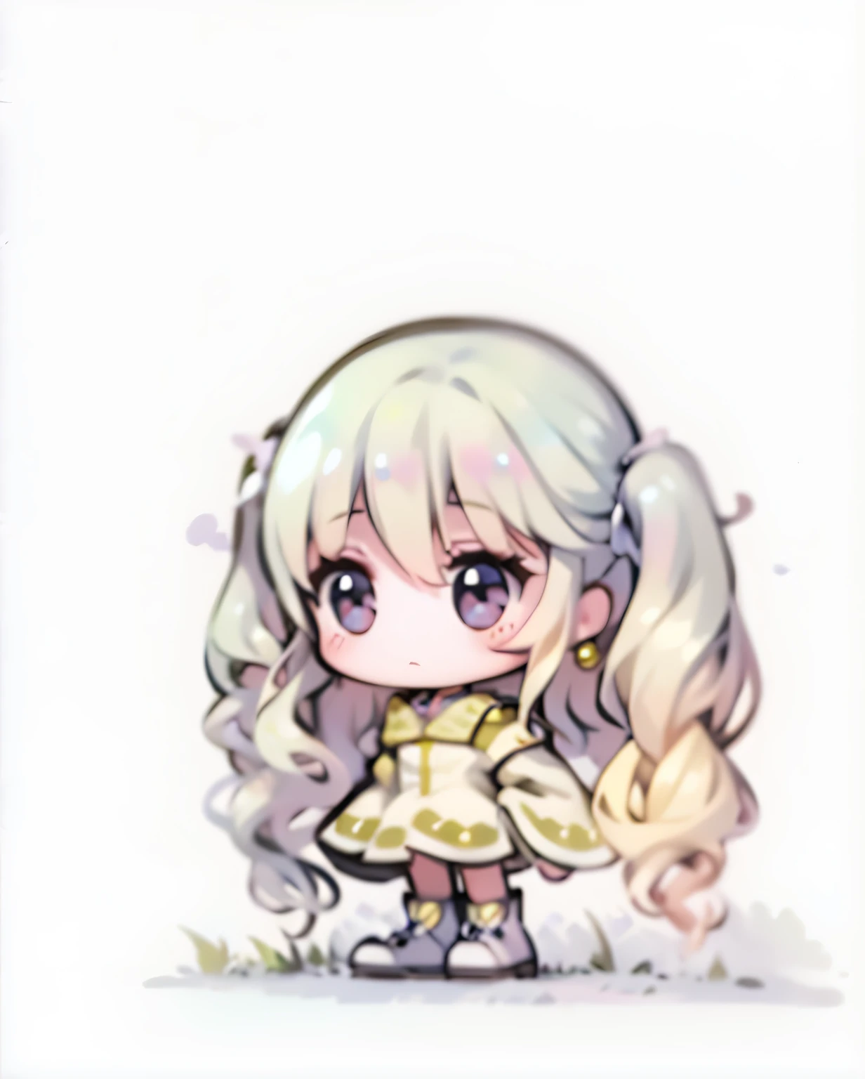 Faint smile,Cute characters looking at the view --auto --s2