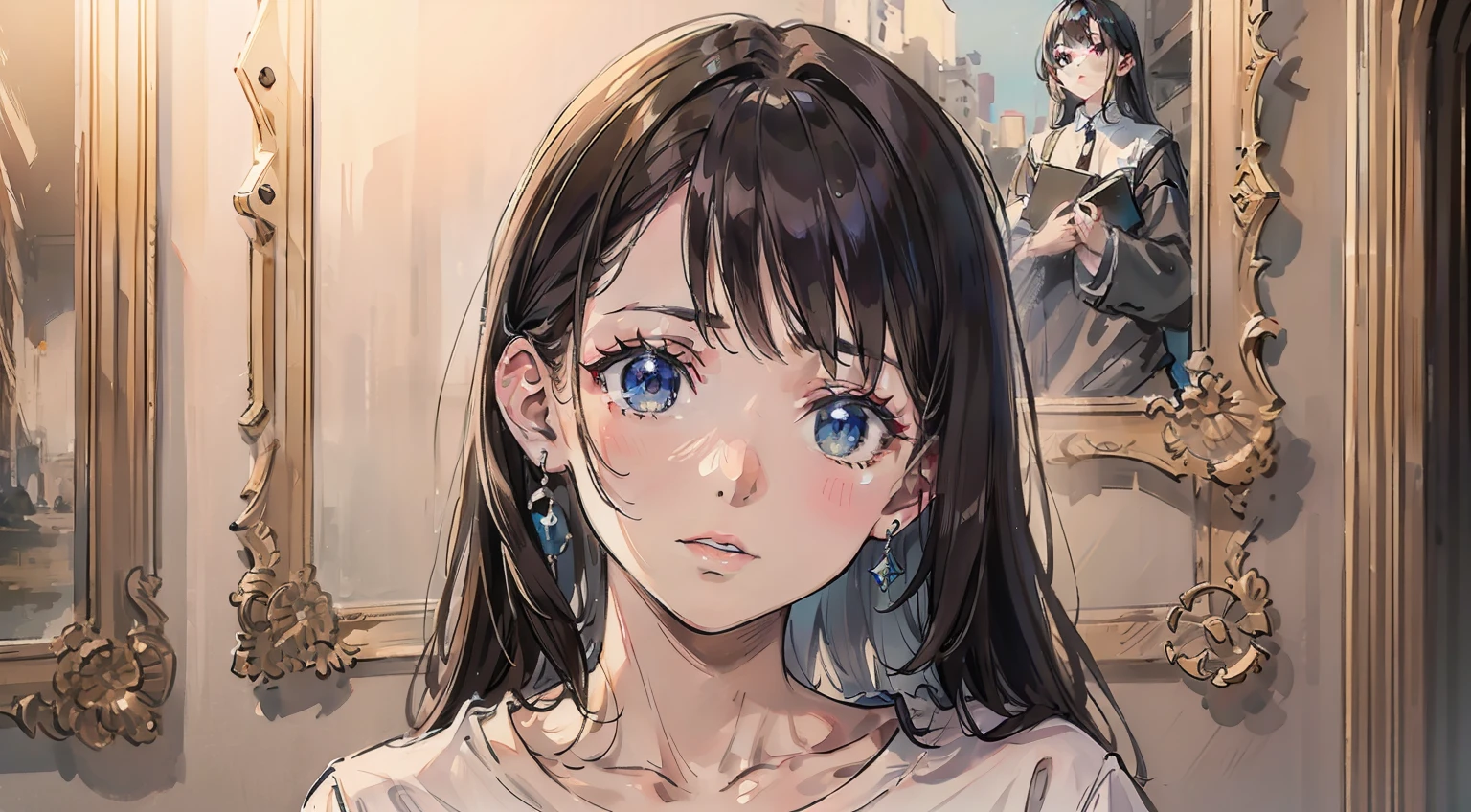 White Y-shirt