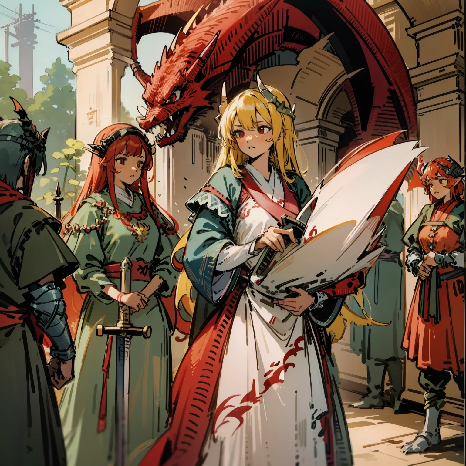 Red dragon