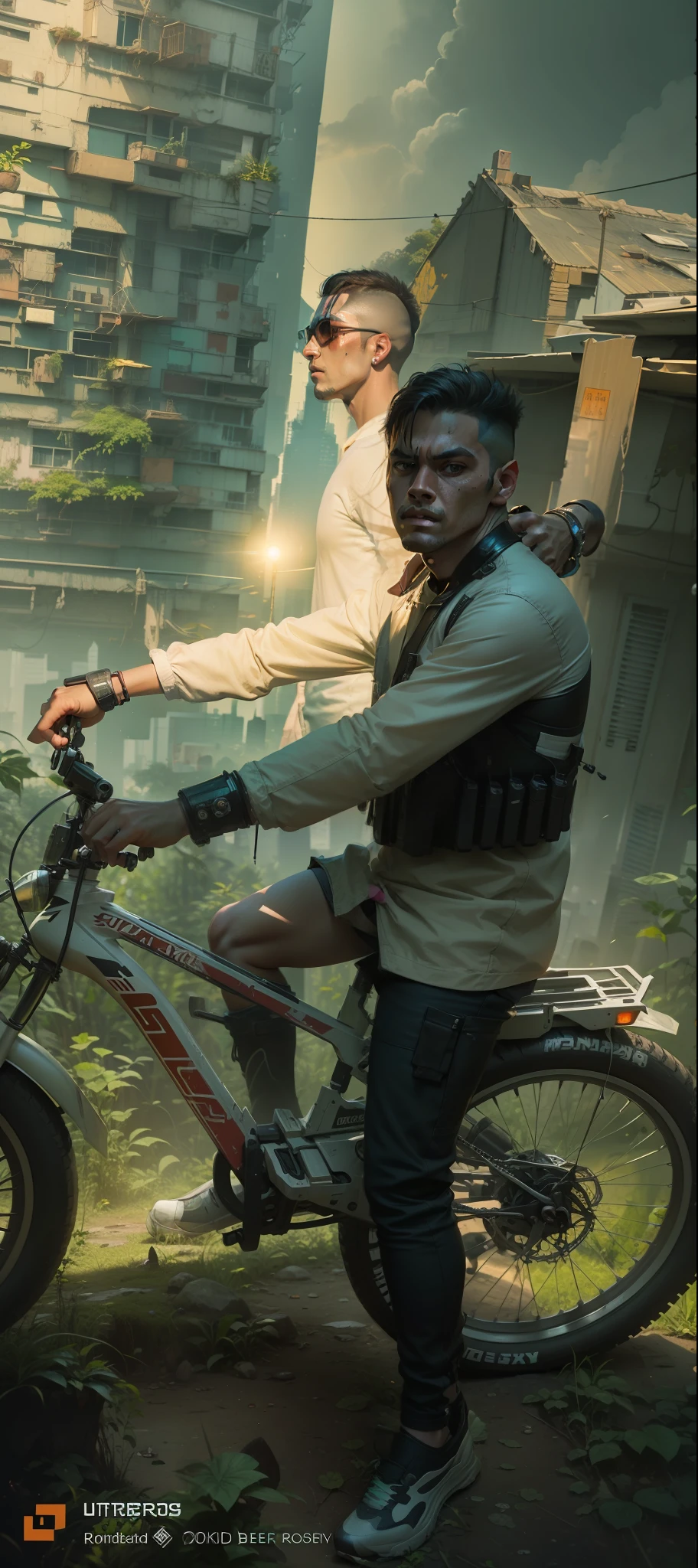Cyberpunk. Only. Begraund. Smart .boy. Chenge. These. Jungle.4k. ultra