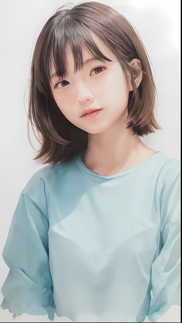 Masterpiece, real: 1.4), (very complex: 1.2), (upper body: 1.2), (from the front: 1.3), yellow swimsuit (bikini), long hair, breasts, looking at the viewer, the expression is smiling, a Japan of about 20 years old, about 158 cm and a small face, fashionable makeup, an idol-like face that looks younger than his age, head tilt, full body, 1 girl, solo, ultra high resolution, 8K UHD, perfect anatomy, Exquisitely detailed skin, best shadows, delicate, high resolution