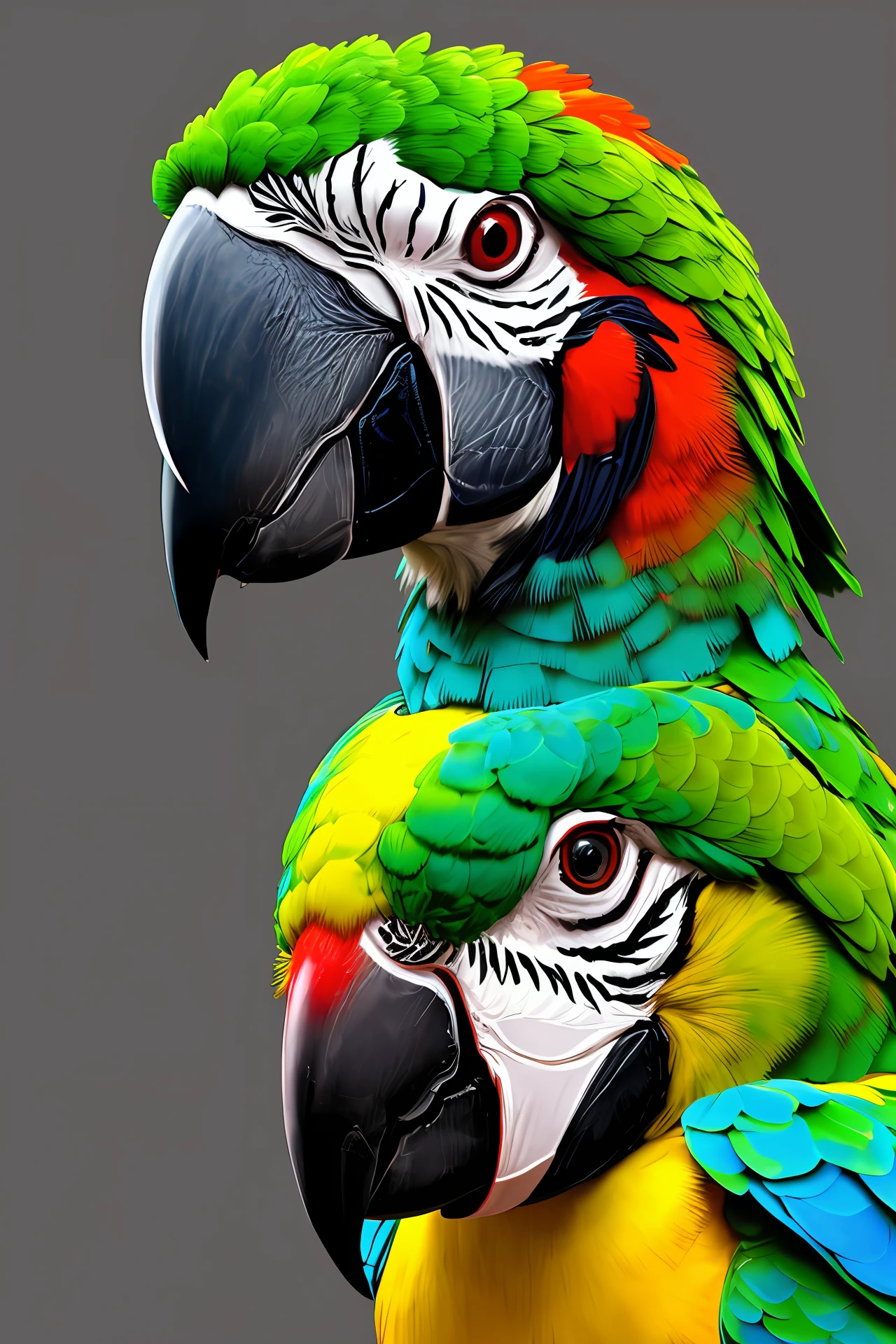Humanoid parrot