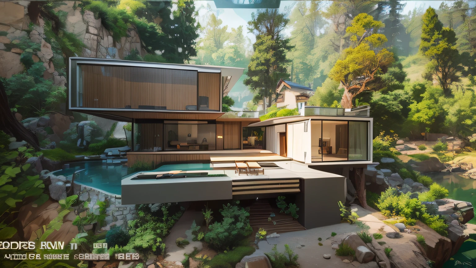 gdmext luxury modern house --auto