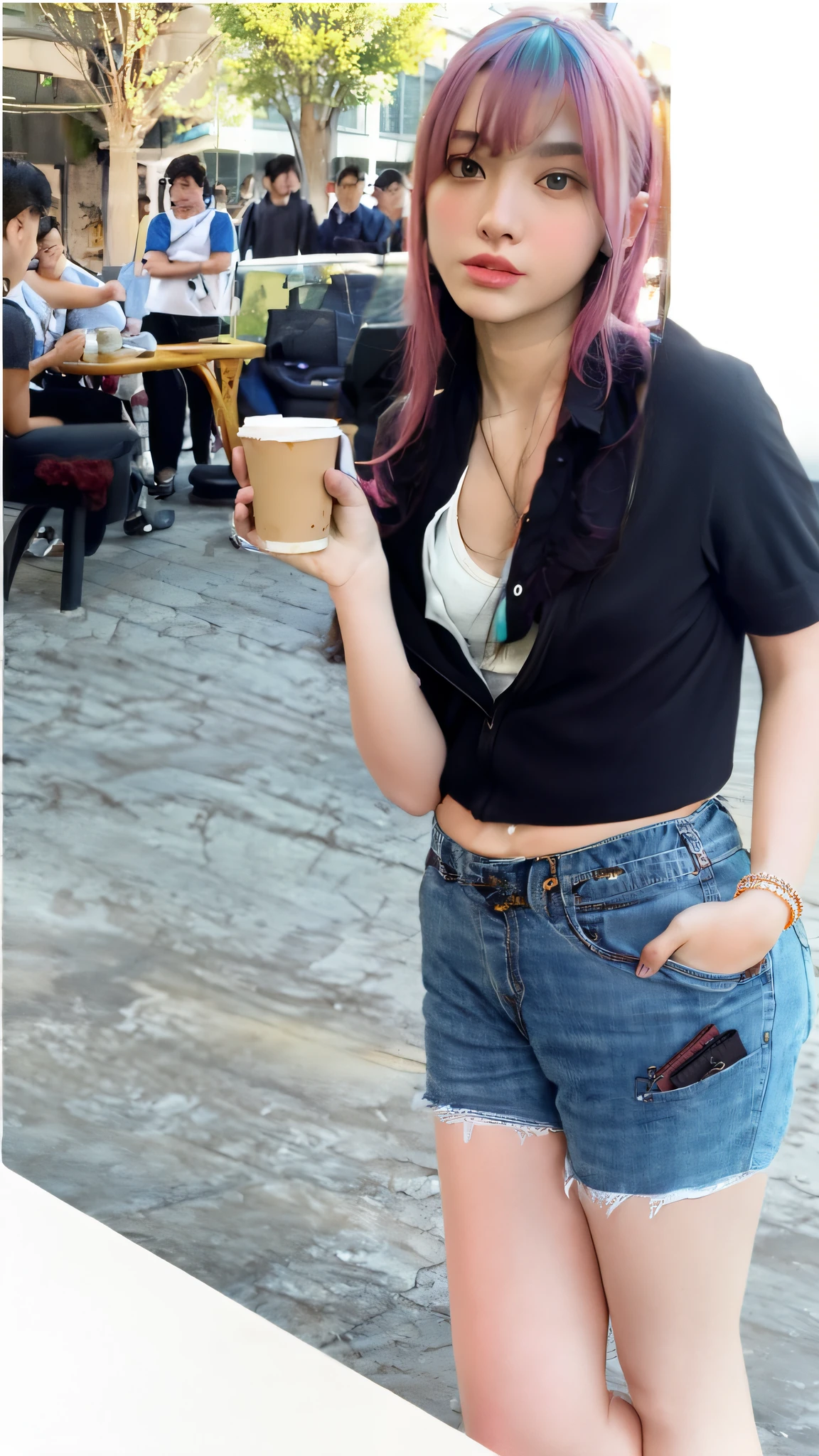 uitra pink hair