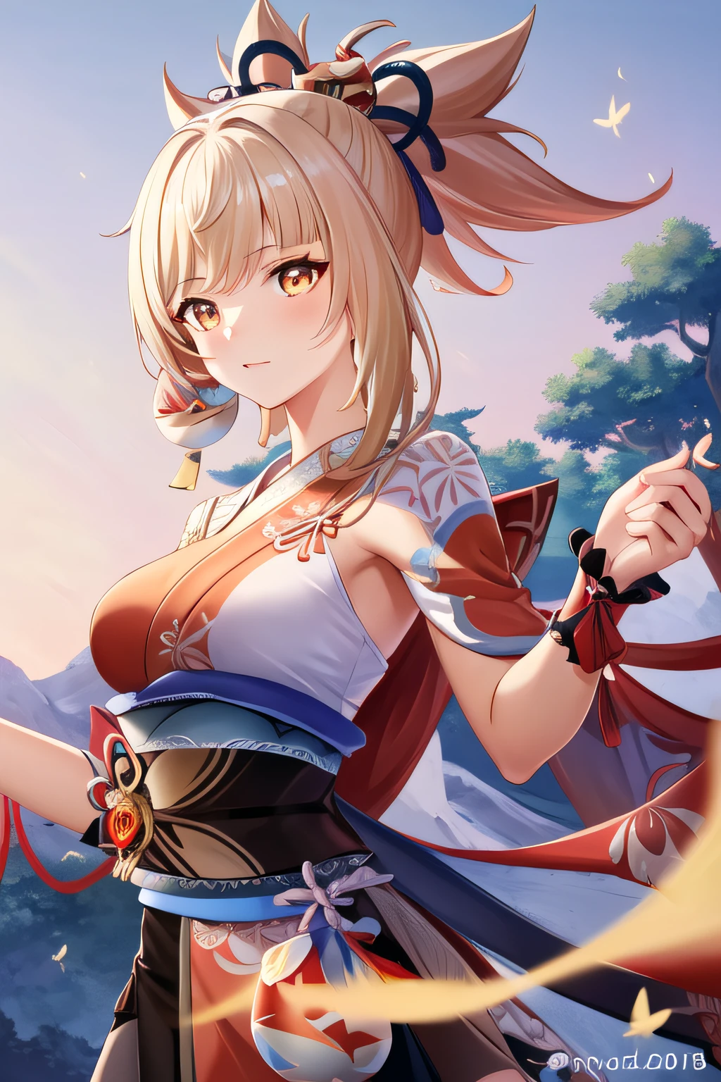 criin

 vivid colors, masterpiece, best quality, highly detailed


1girl, yoimiya \(genshin impact\), upper body, stunningly attractive, kimono, Japanese clothes