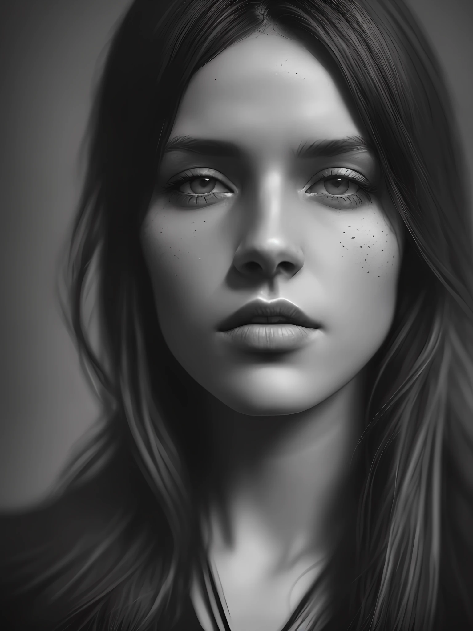 a woman, (photorealism:1.3), (dynamic shadows, dynamic lighting:1.2), (natural skin texture:1.5), (natural lips, detailed lips:1.3), (natural shadows, detailed shadows:1.5), (hyperrealism, soft, sharp light), (HDR, hyperdetailed:1), (intricate details:0.8), high quality, detailed eyes, detailed hair, detailed skin, 8k, (cinematic look:1.4), soft tones, insane details, intricate details, hyperdetailed, low contrast, soft cinematic light, faint colors, display mix, HDR, faded, slate gray atmosphere