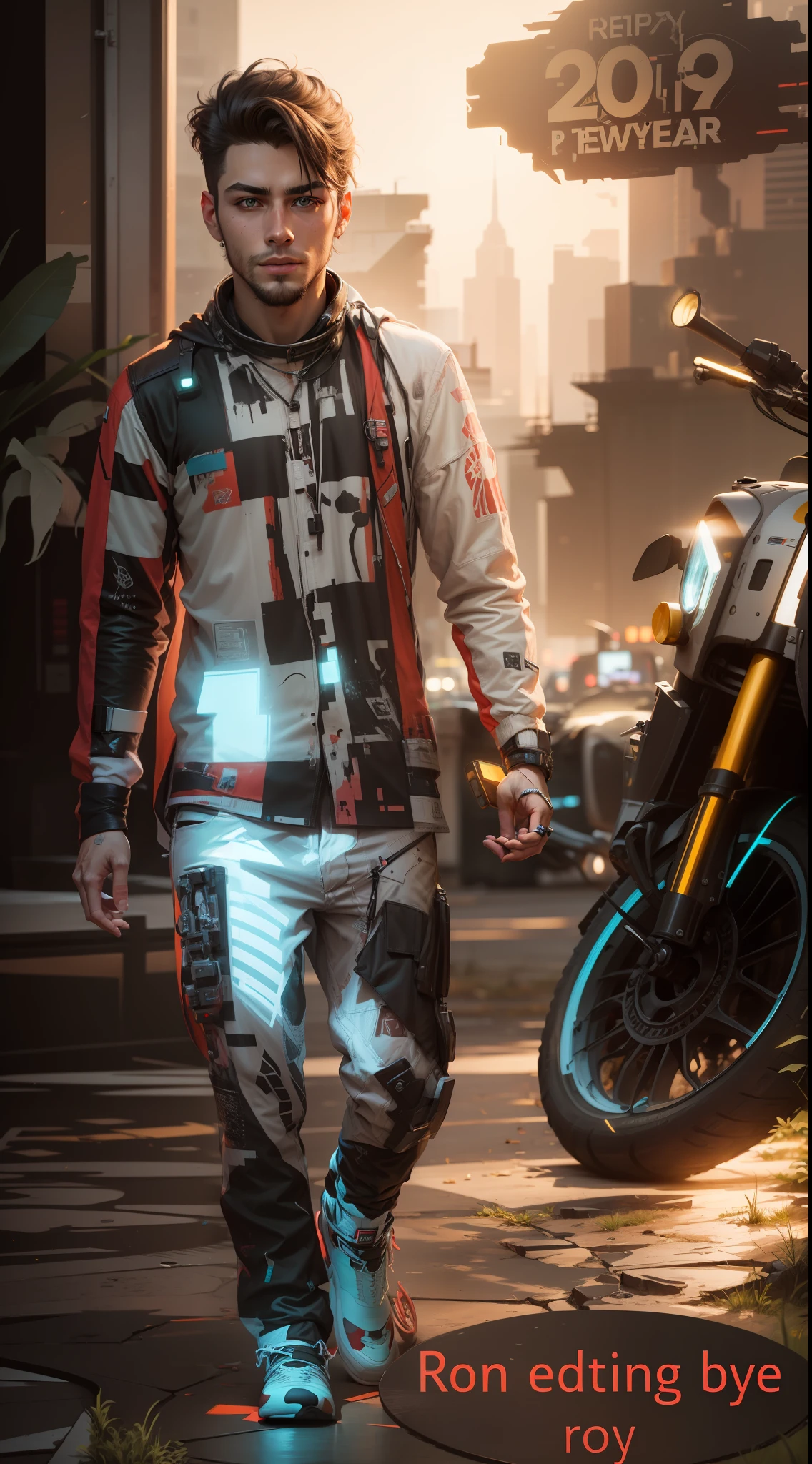 Change background cyberpunk handsome boy realistic face, 8k, ultra realistic,