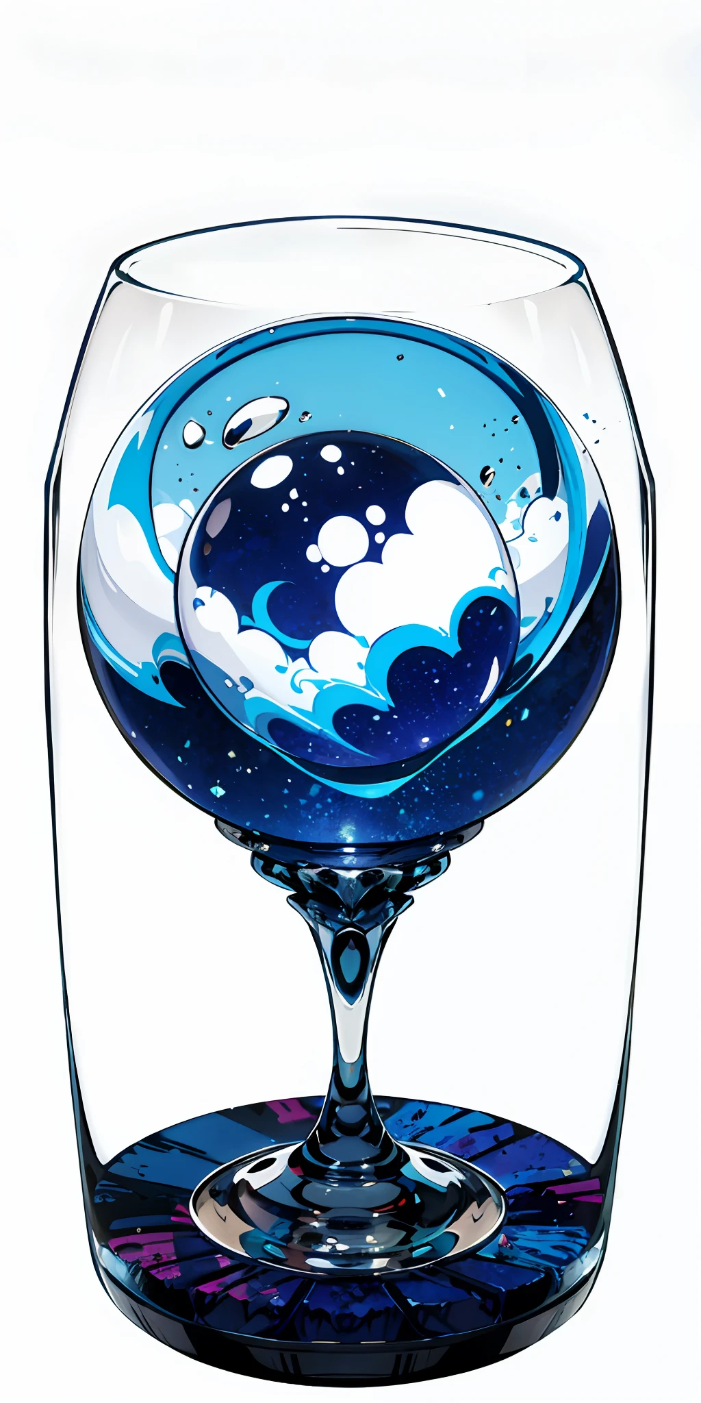Glass bawl