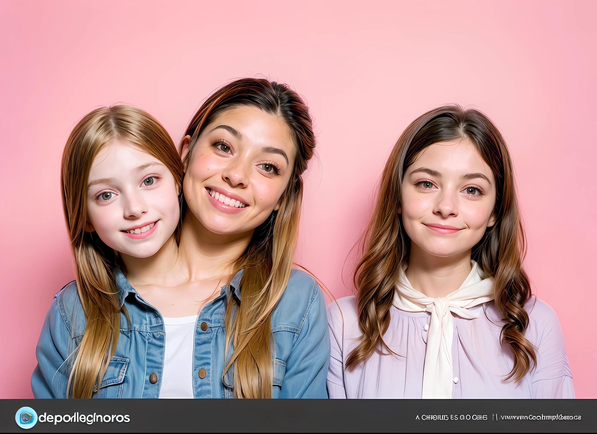 2heads, mom and daughter, (1head:1.5 child), (1head:1.5 young adult) (one torso:1.5), Irish, white girls, age difference, (two heads on one body:1.4), (first head uncomfortable:1.5), (second head unhappy:1.5) conjoined twins, heads side by side, one torso, young, realistic faces, lifelike faces, uncomfortable, barefoot
