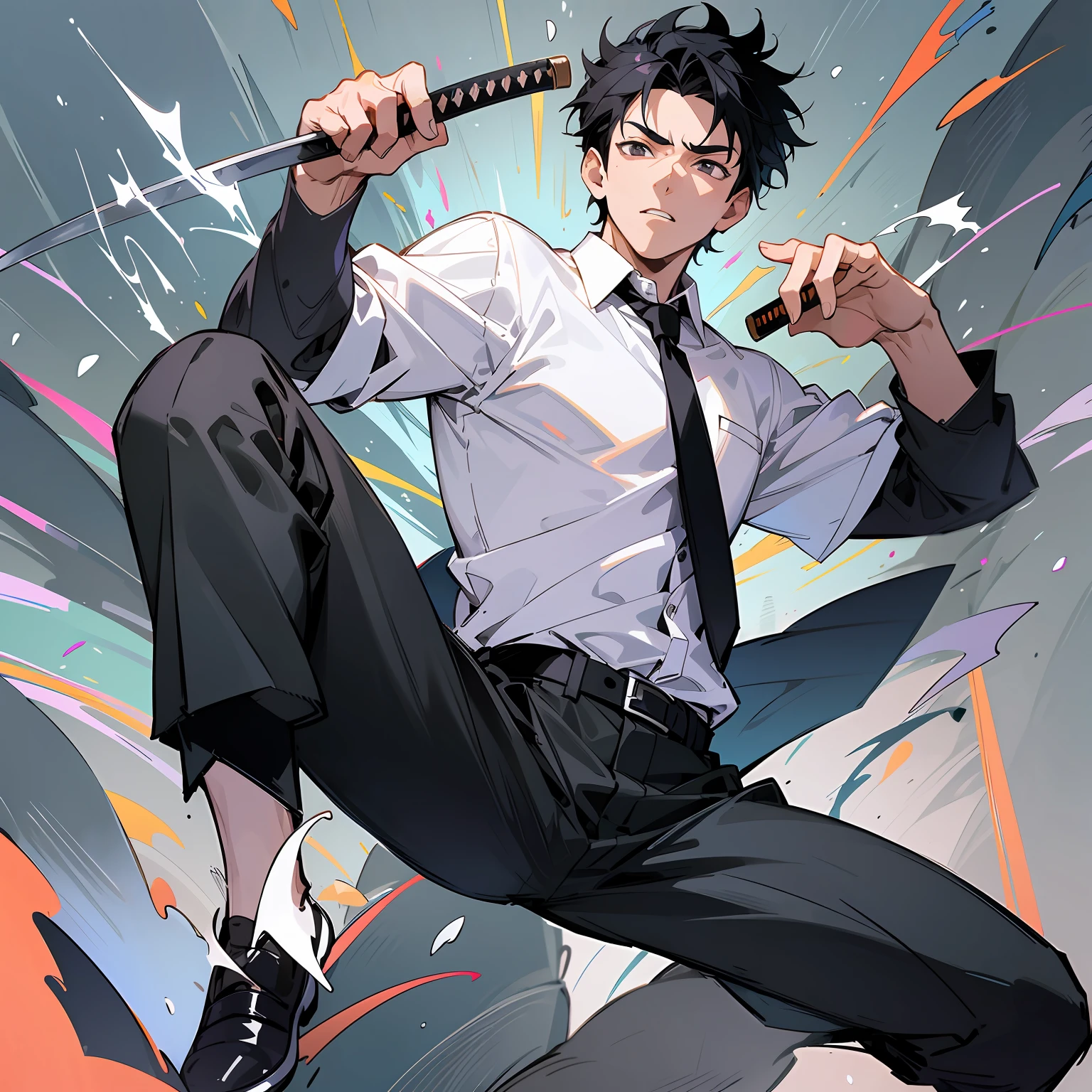 Japanese, client worker, good looking, 30s, side job, salaryman, male, manga, anime --auto