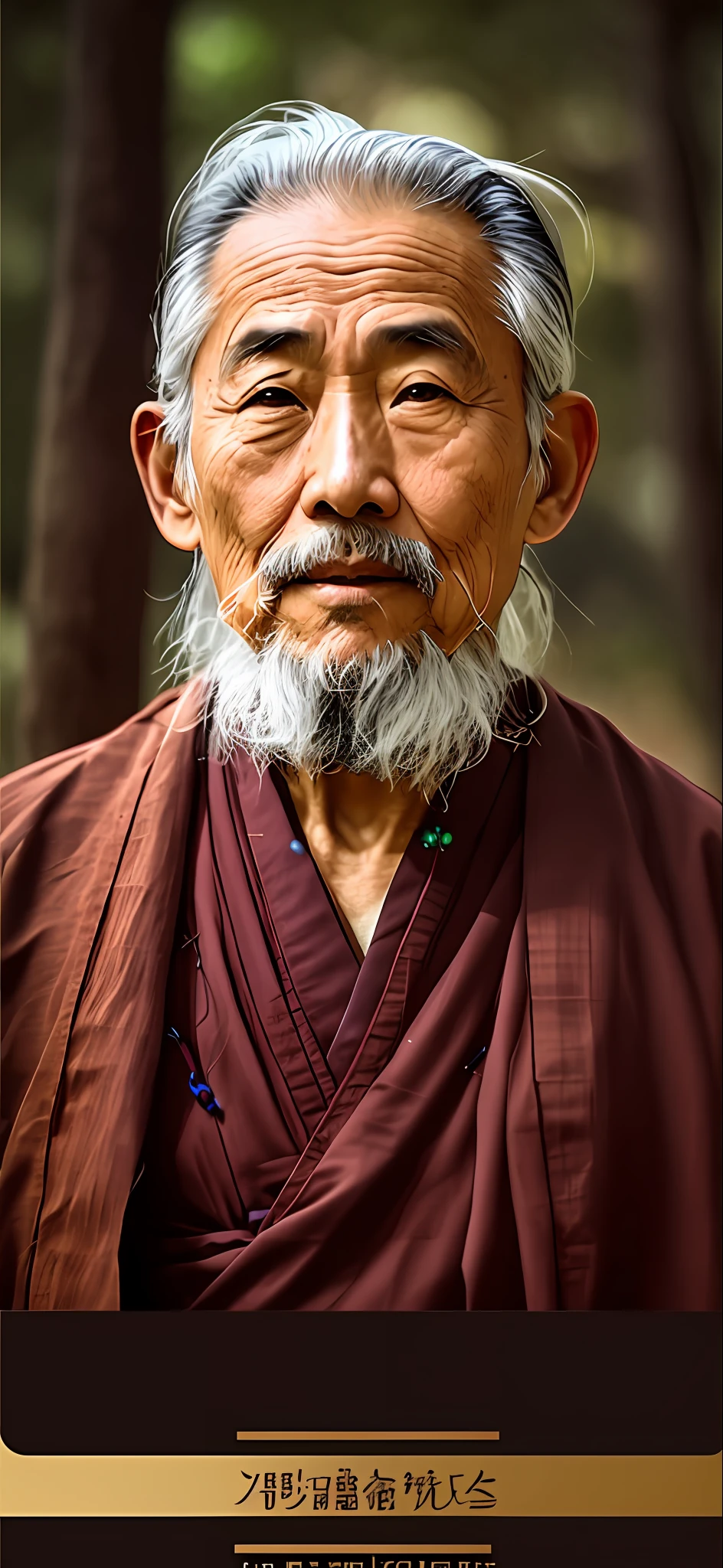 chinese taoist man with glasses, ancient japanese monk, monk portrait, smart old man, super detailed portrait, an old man, portrait photo of an old man, color photo portrait 4k, portrait of old man, amazing wallpaper, movie portrait, buddhist monk, peace expression, wise old indian master, asian man, old Jedi master
