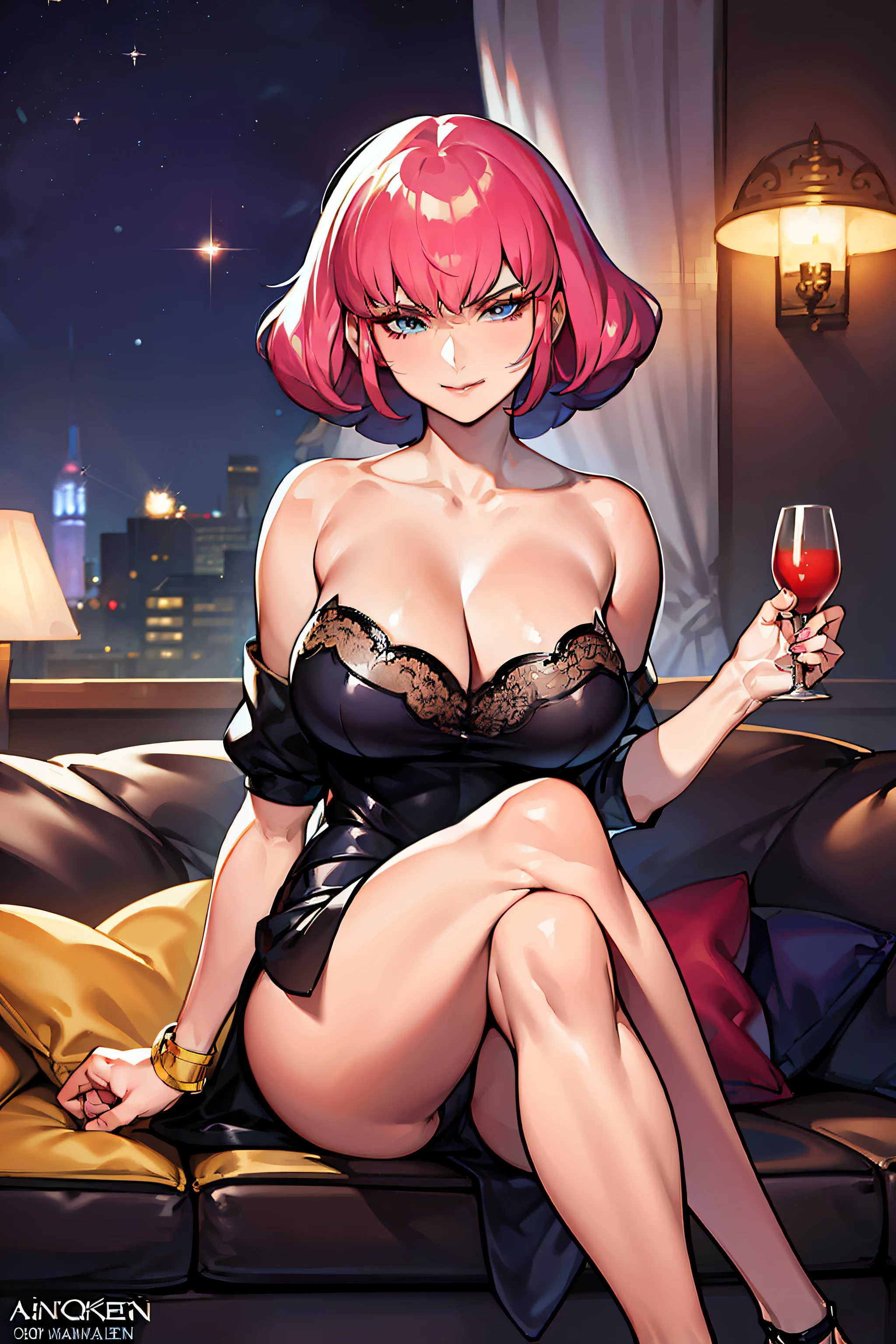 Haman Khan, 1 Girl, Mature Woman, Masterpiece, Spacenoid Queen, Mistress, Goddess, Real,, High Quality, Pretty Face, Sexy