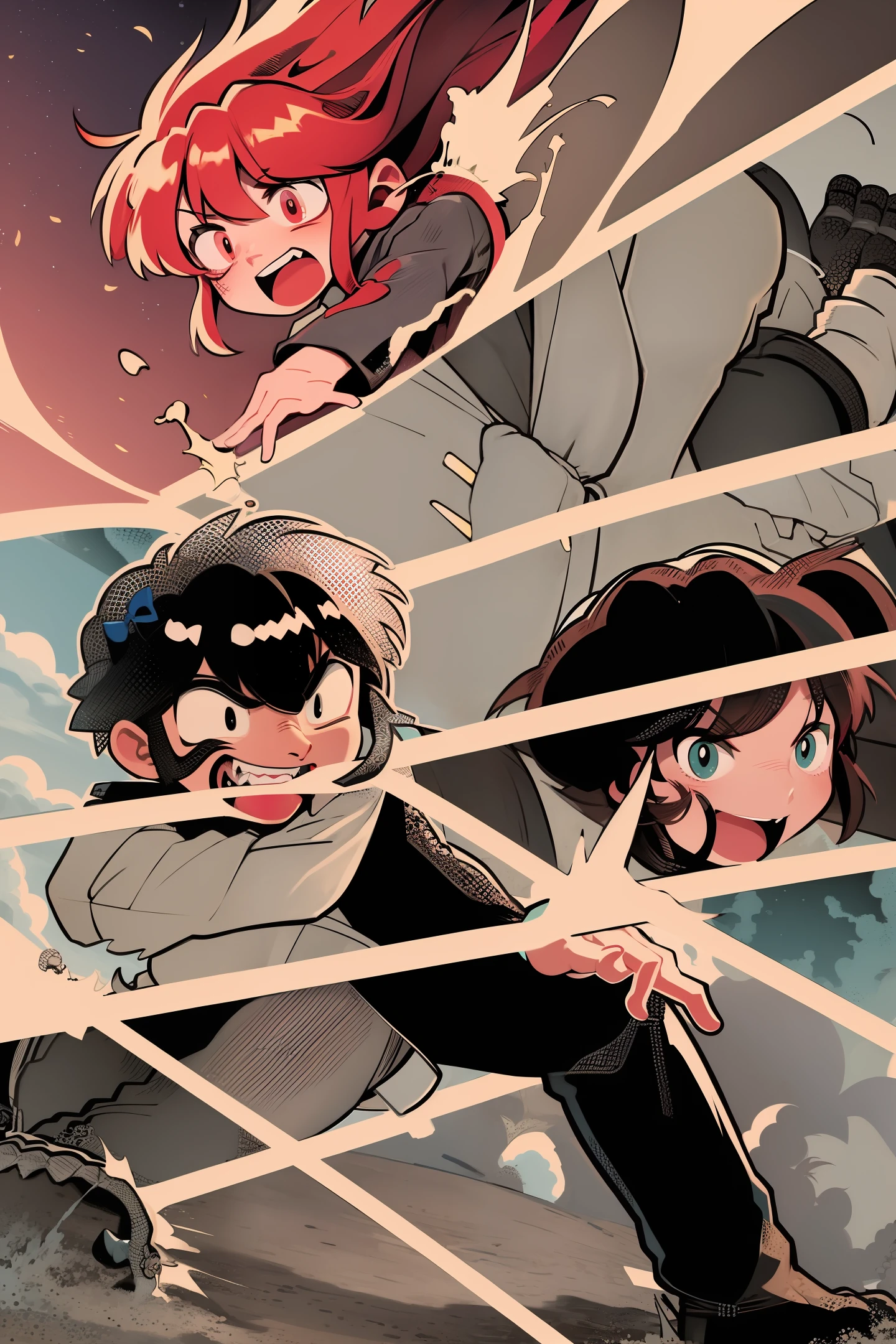 Imitates the Kung Fu Panda, but the protagonist is a little Labrador