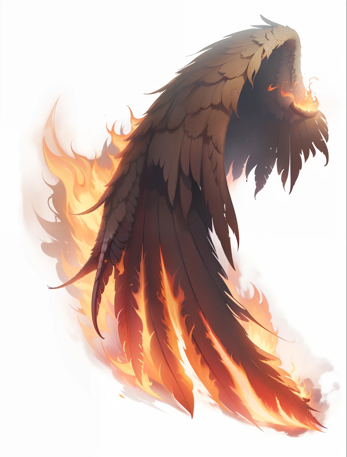 angel wing on fire --auto