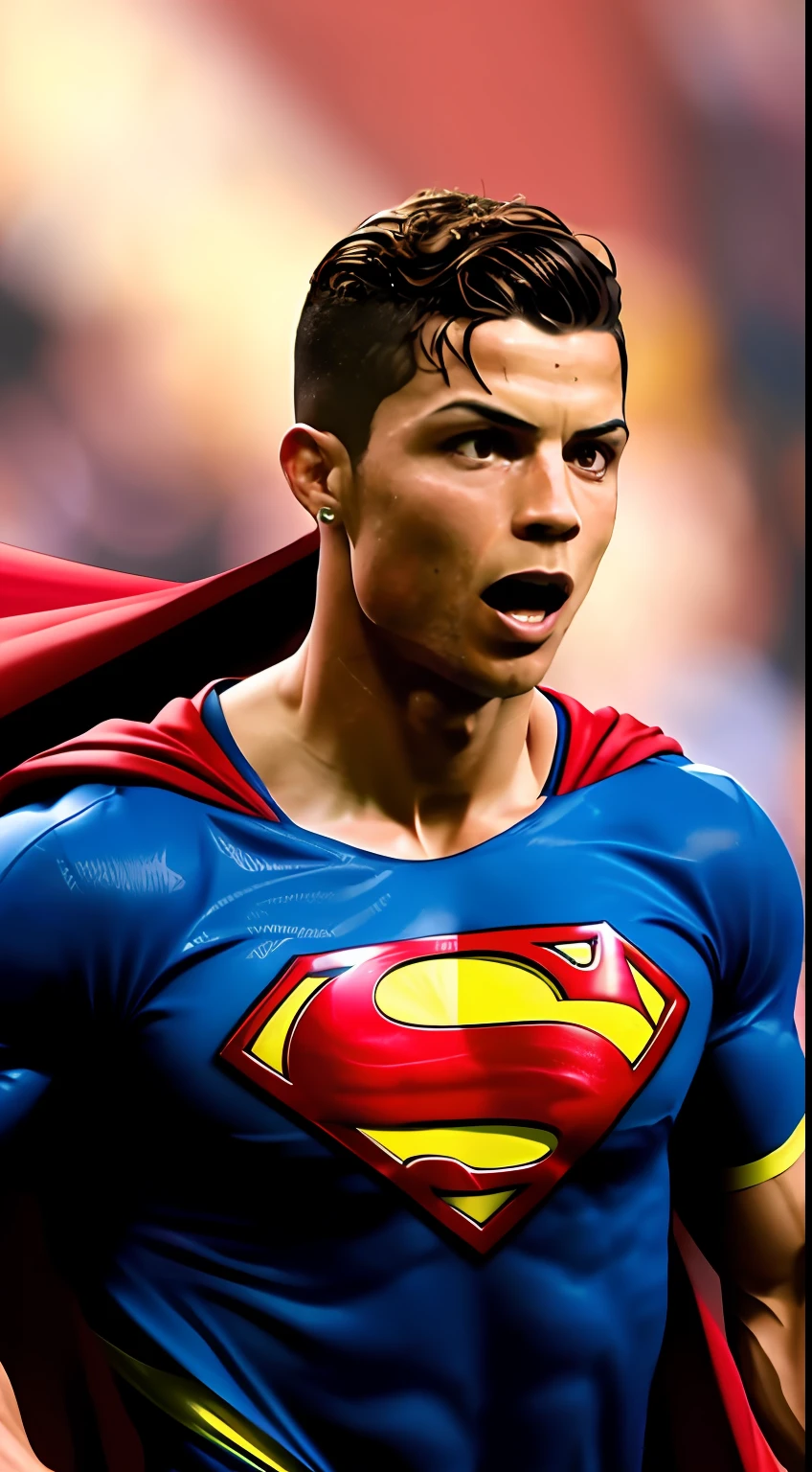 christiano ronaldo becomes superman
