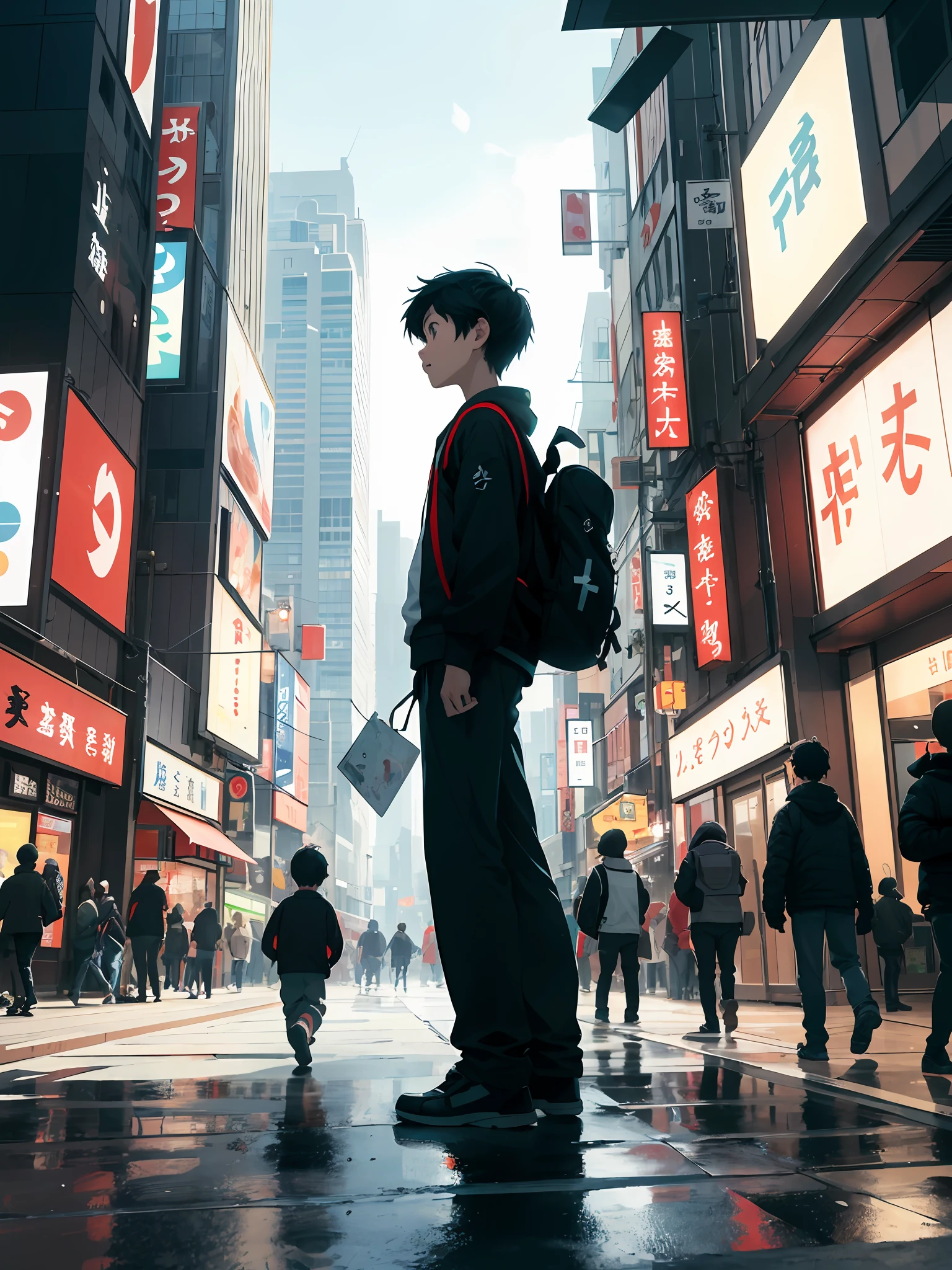 absurd, high resolution, super detailed, (1 boy:1.3),
break
, create minimalist designs with clean lines and simple shapes, focusing on composition and balance.
break
, an agent who captures chaos, has the power to disrupt order, spread chaos, and thrive in unpredictable situations.
break
, capture low-light images with minimal lighting and focus on the subtle details and atmosphere of the scene.
break
, capturing the cityscape, featuring towering buildings, bustling streets, and a vibrant atmosphere.
break
to create scenes where children play, capturing their innocence, energy, wonder and exploration.
break
, an image inspired by the beauty of Japanese ukiyo-e with delicate lines, flat colors, and an emphasis on patterns and compositions.
