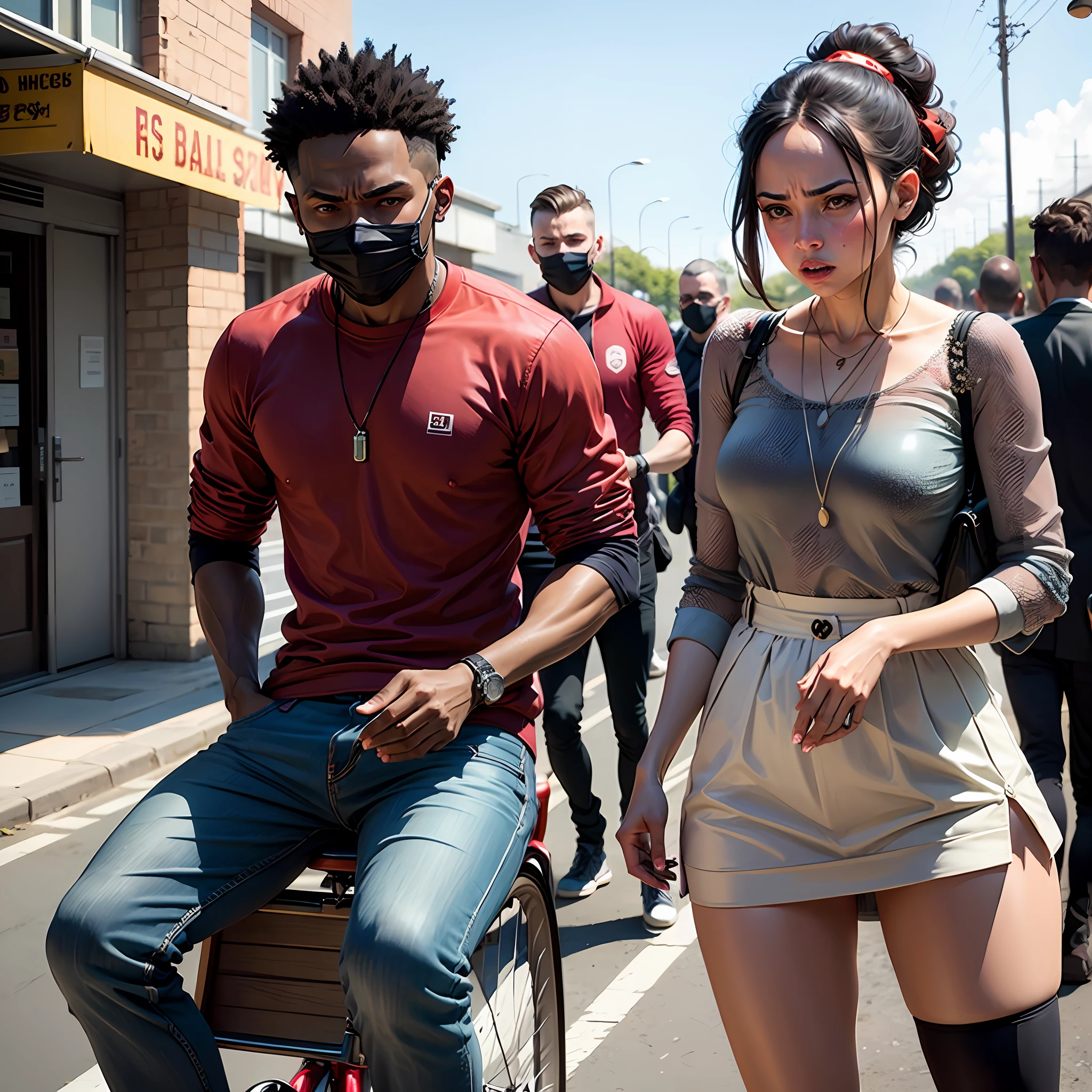 People suffering racism --auto