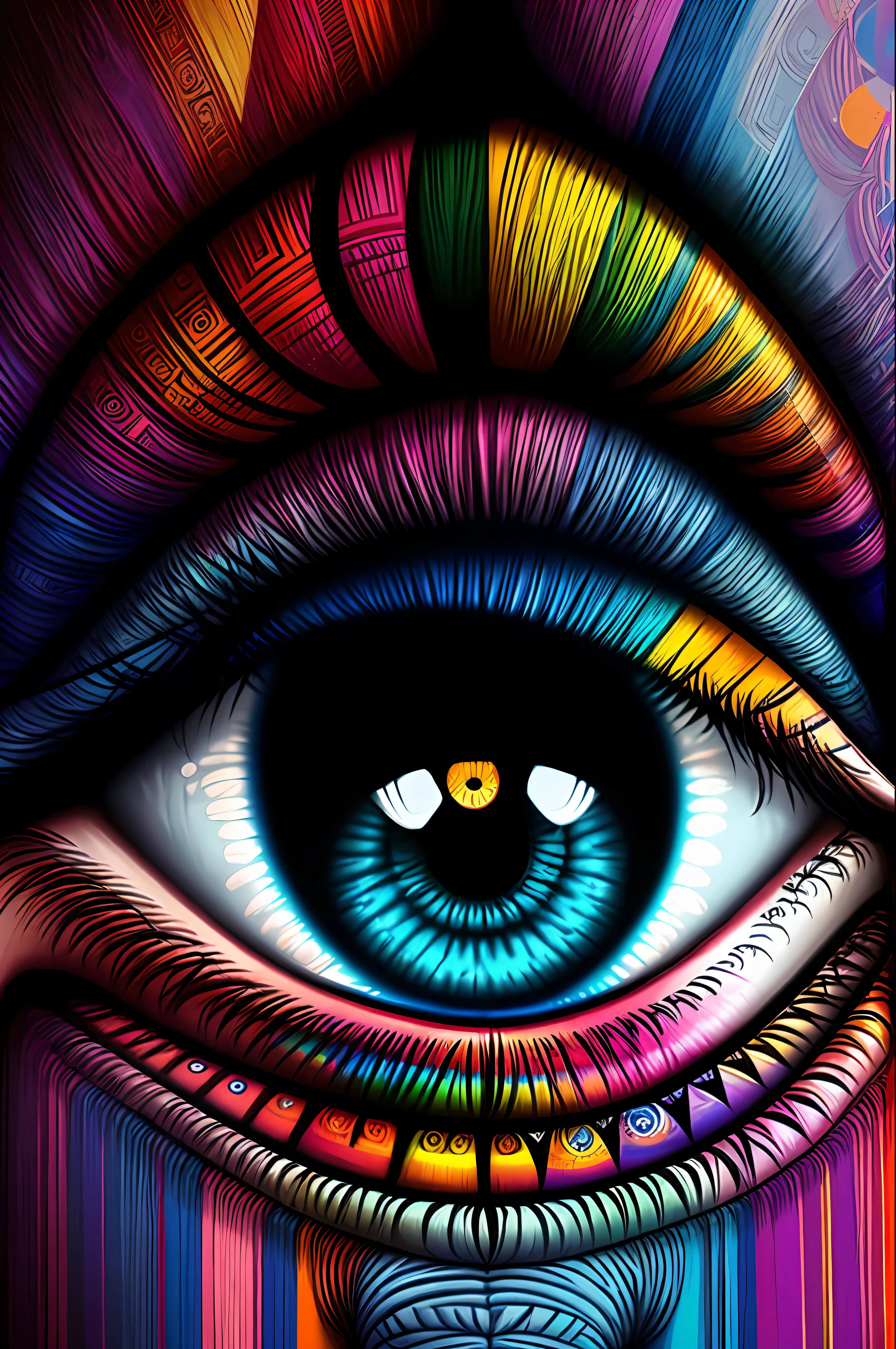 (elephant eye), Eduardo Kobra padding ,wall PORTRAIT geometric multidimensional, art, chibi,
yang08k, beautiful, colorful,
masterpieces, top quality, best quality, official art, beautiful and aesthetic,
