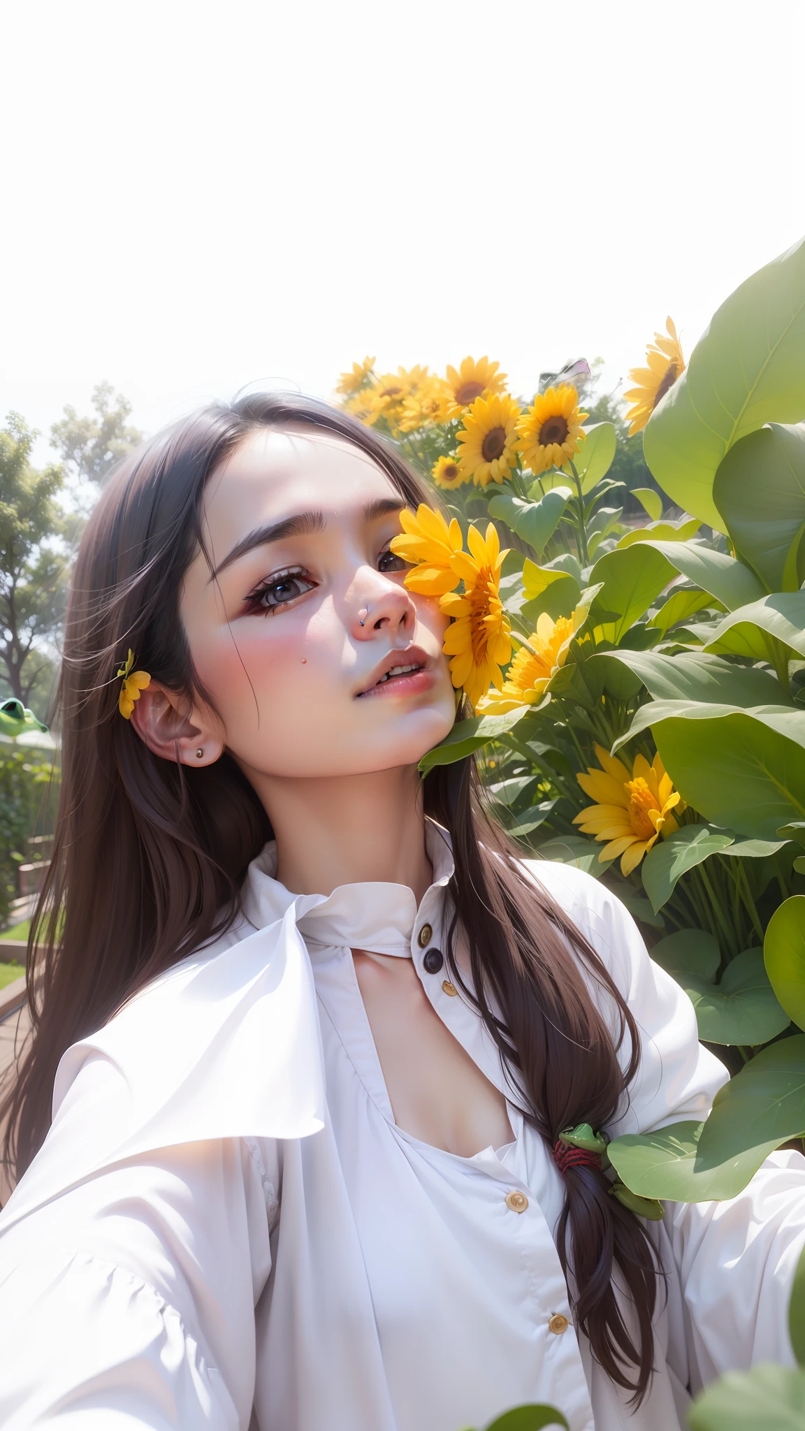 @Thanh Liên 🐸:8K, Best Quality, Masterpiece, Ultra High Resolution, (Realism: 1.4), Original Photo, (Realistic Skin Texture: 1.3), (Film Grain: 1.3), (Selfie Angle)