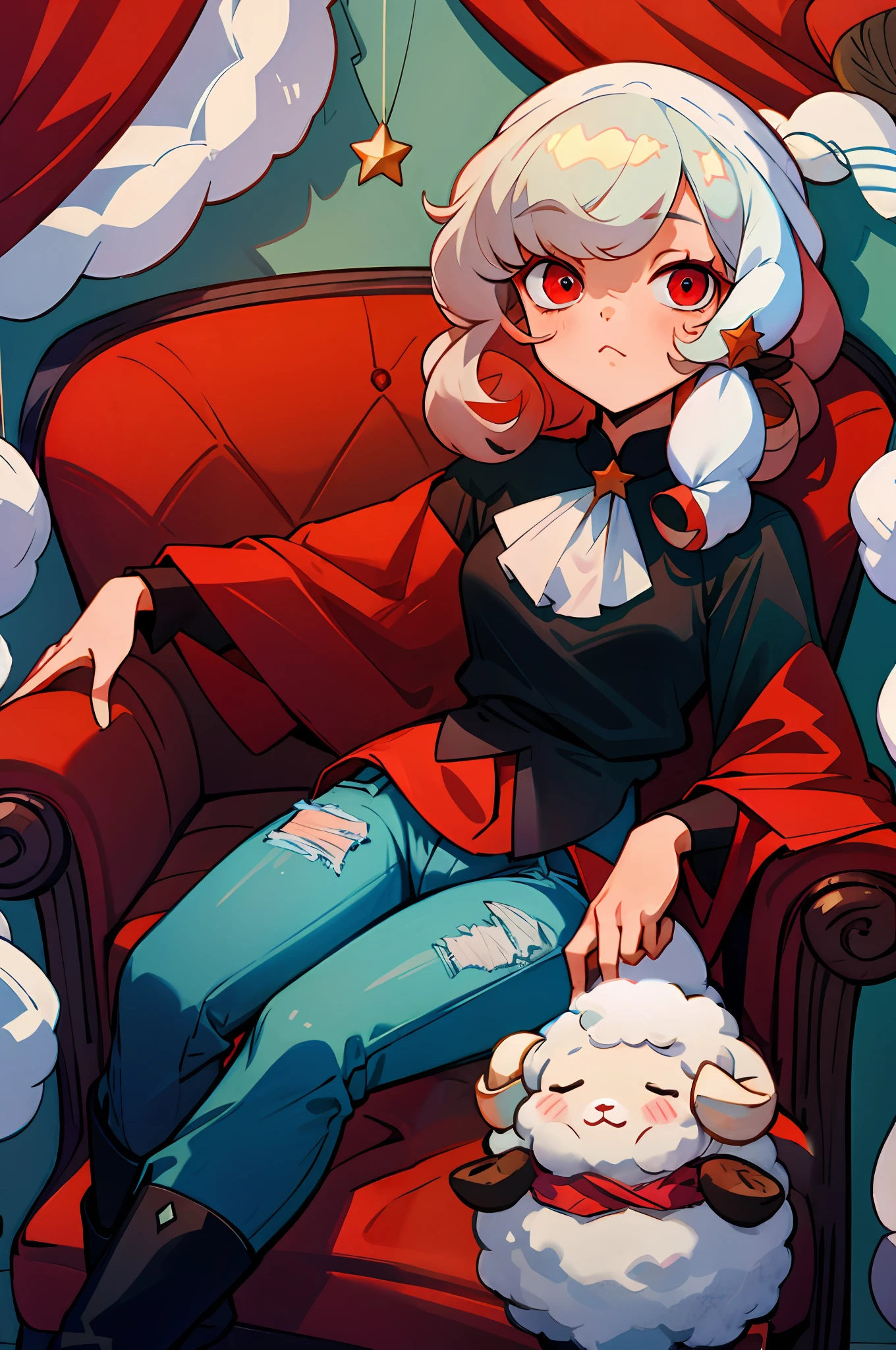 Cute little sheep