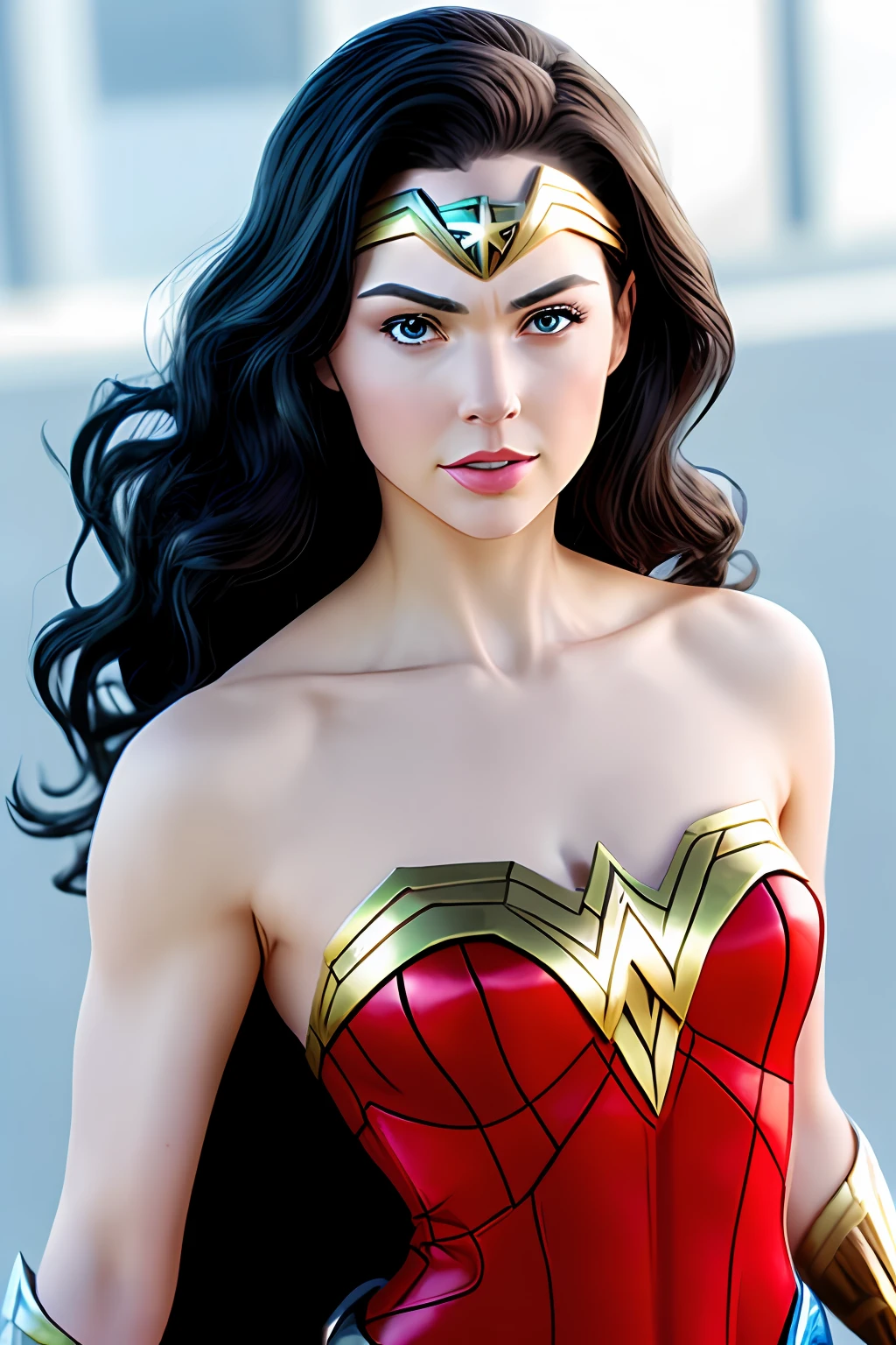 Wonder woman, albino