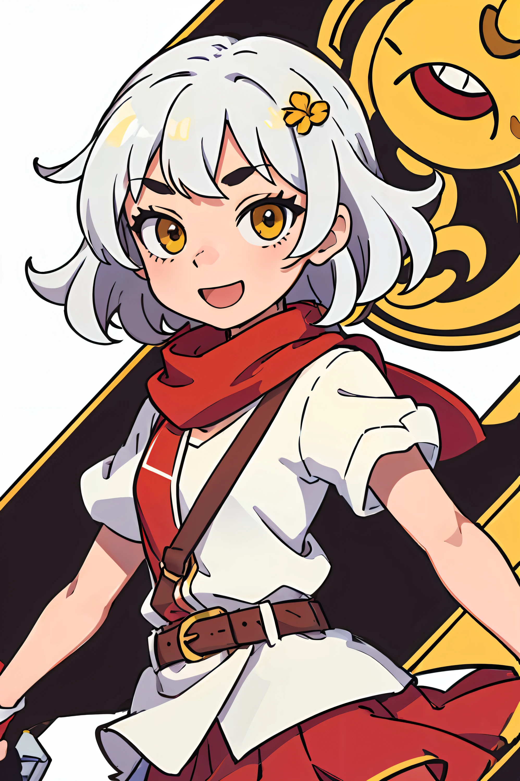 Marigold hair card