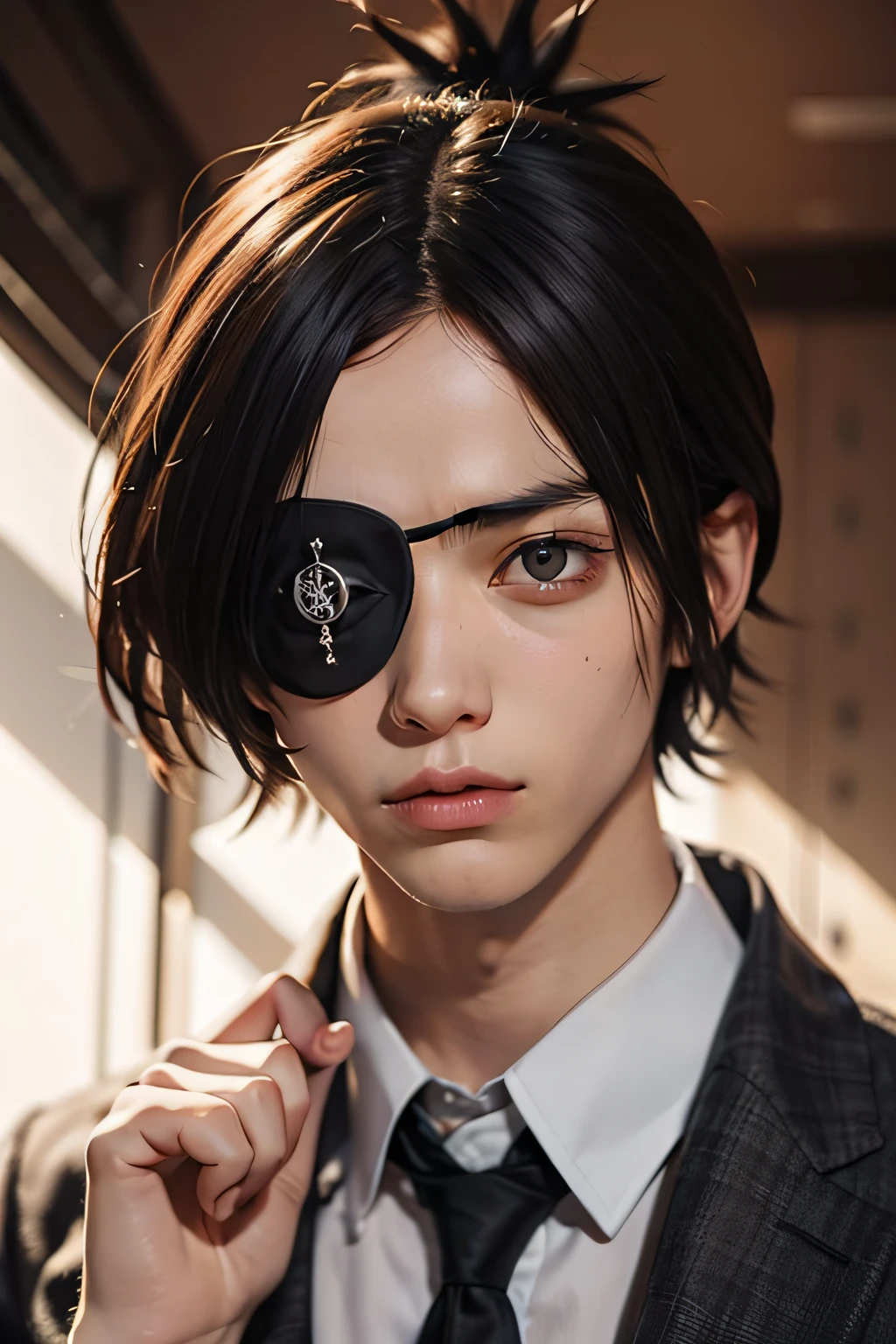 Chrome Dokuro , eye patch , Vongola Famiglia
