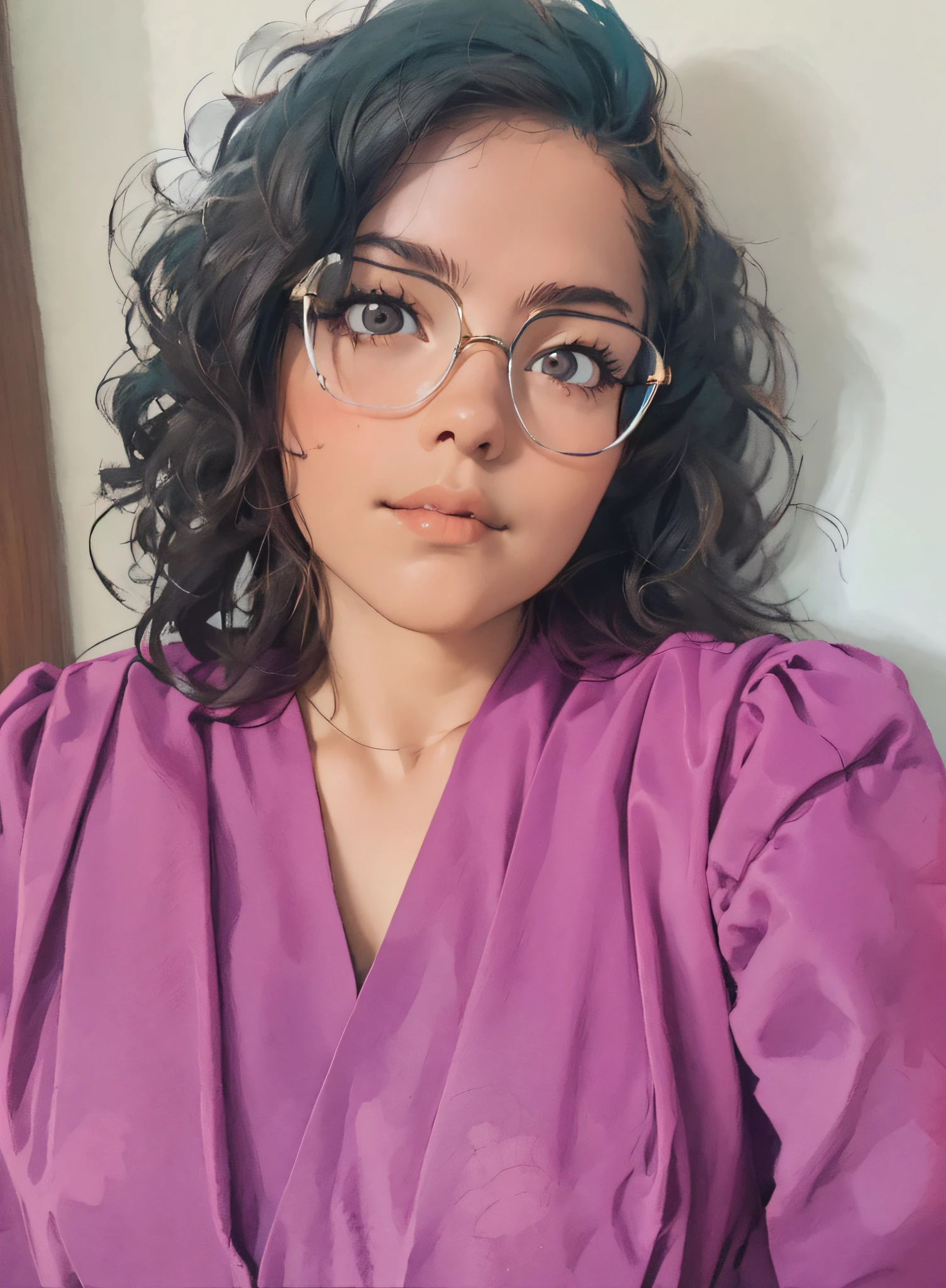 Mexican woman 30 years old, with typical clothes, 8k, hyperrealistic, in Mexico City, looking at the viewer