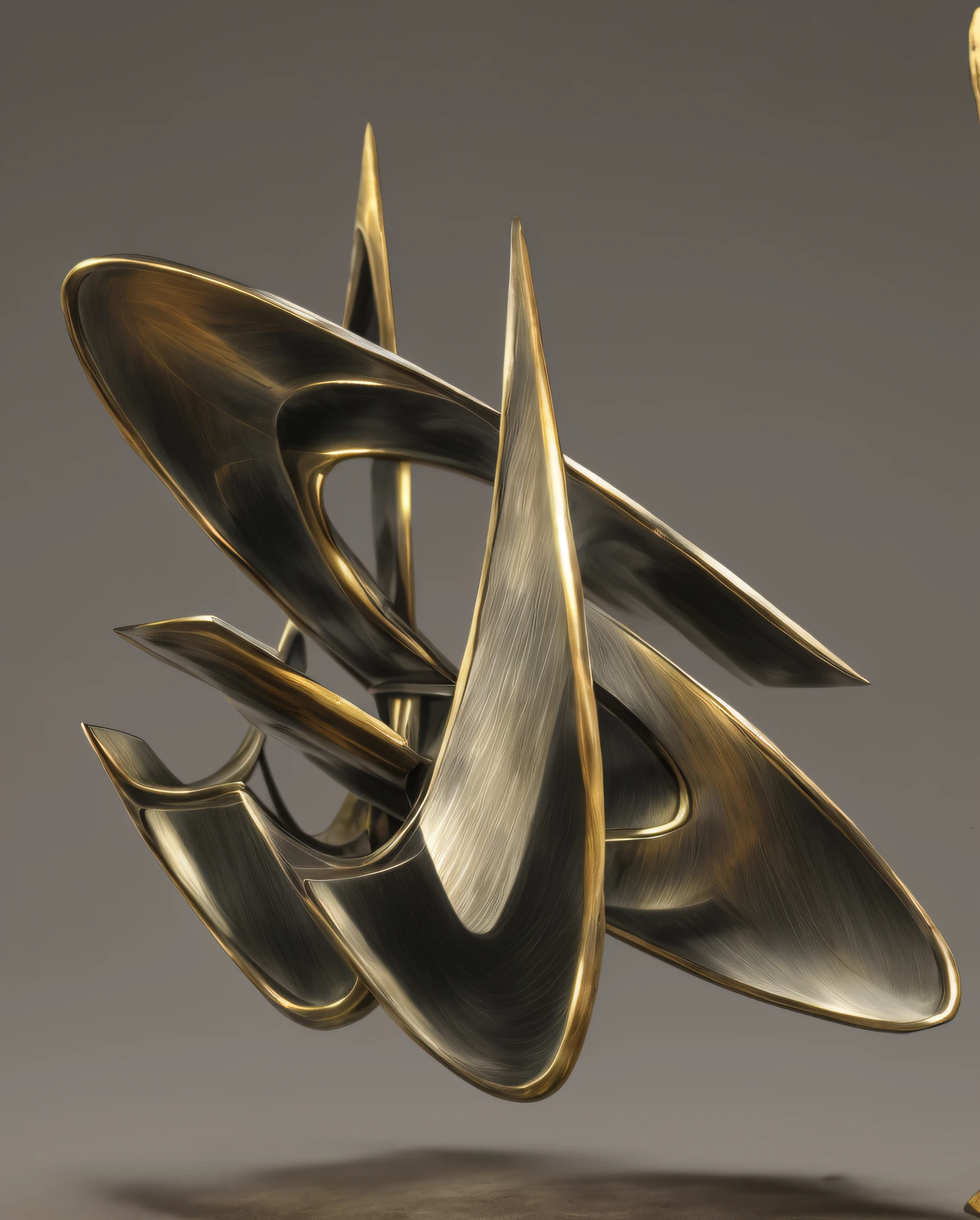 Old metal bronze