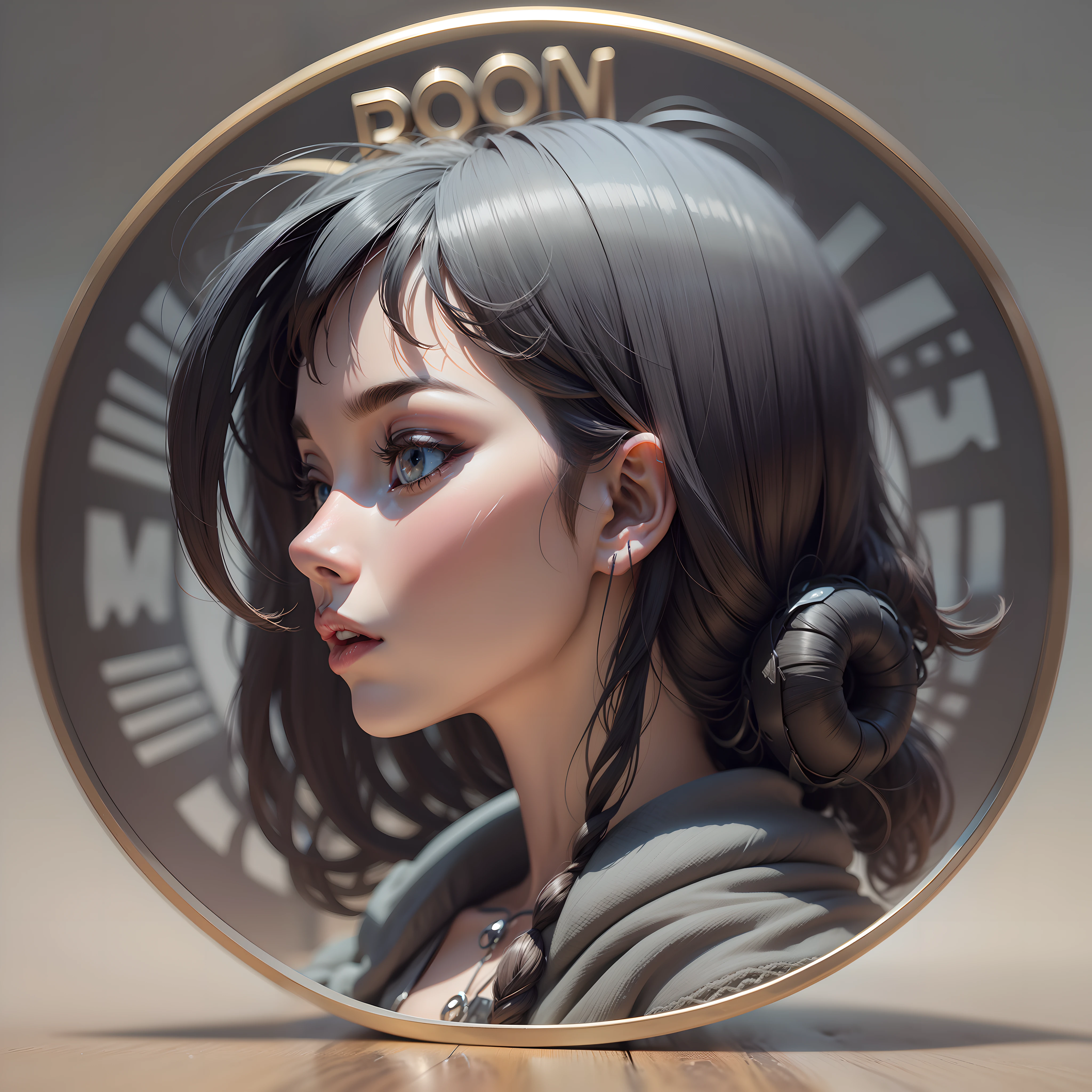 3D Profile Logo Type AI Photo Service text ai photo service