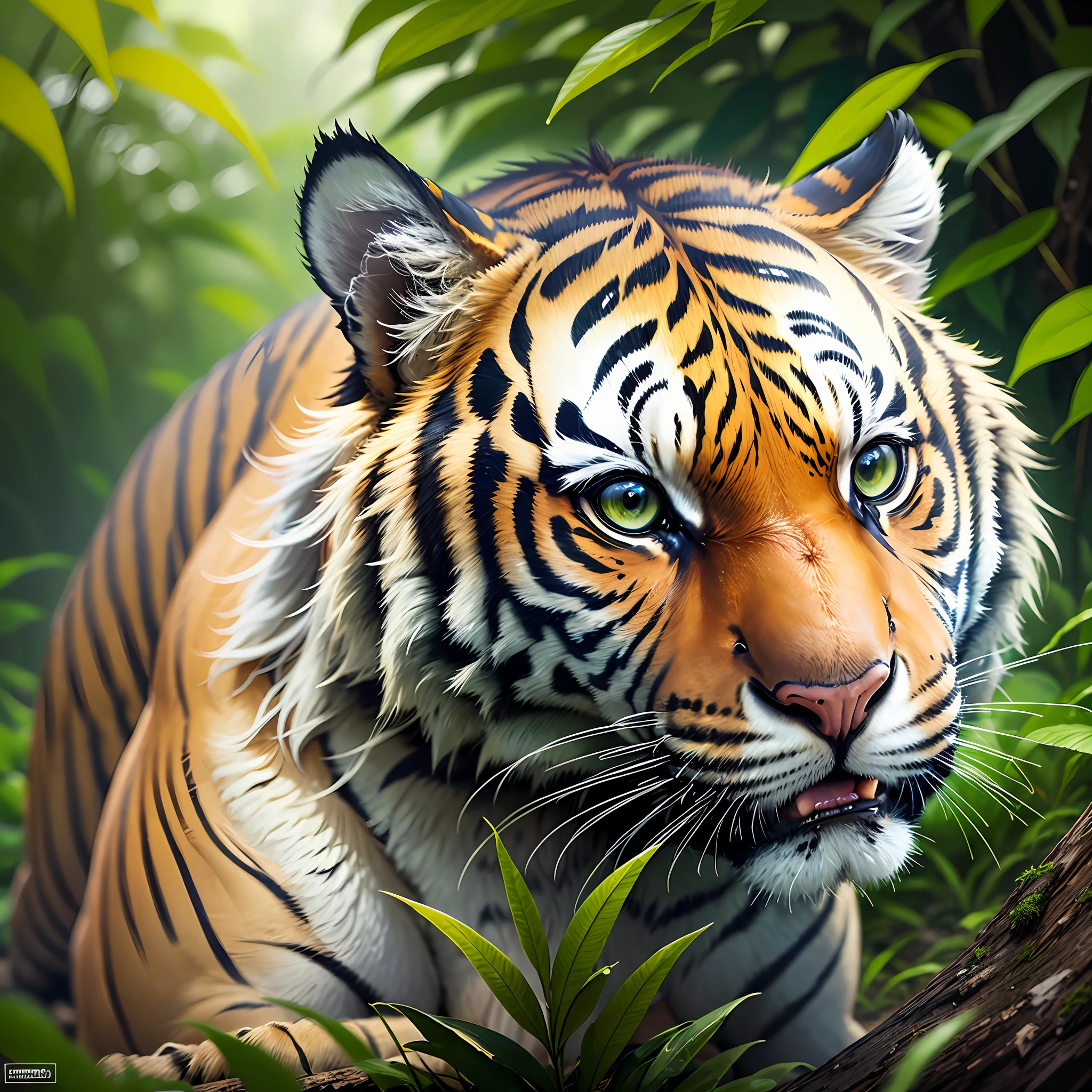 tiger, nature, florest, 4k, 16:9 youtube --auto --s2
